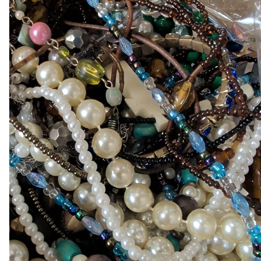 Mystery Craft Lot Jewelry Treasure Hunt! Wearable/Craft