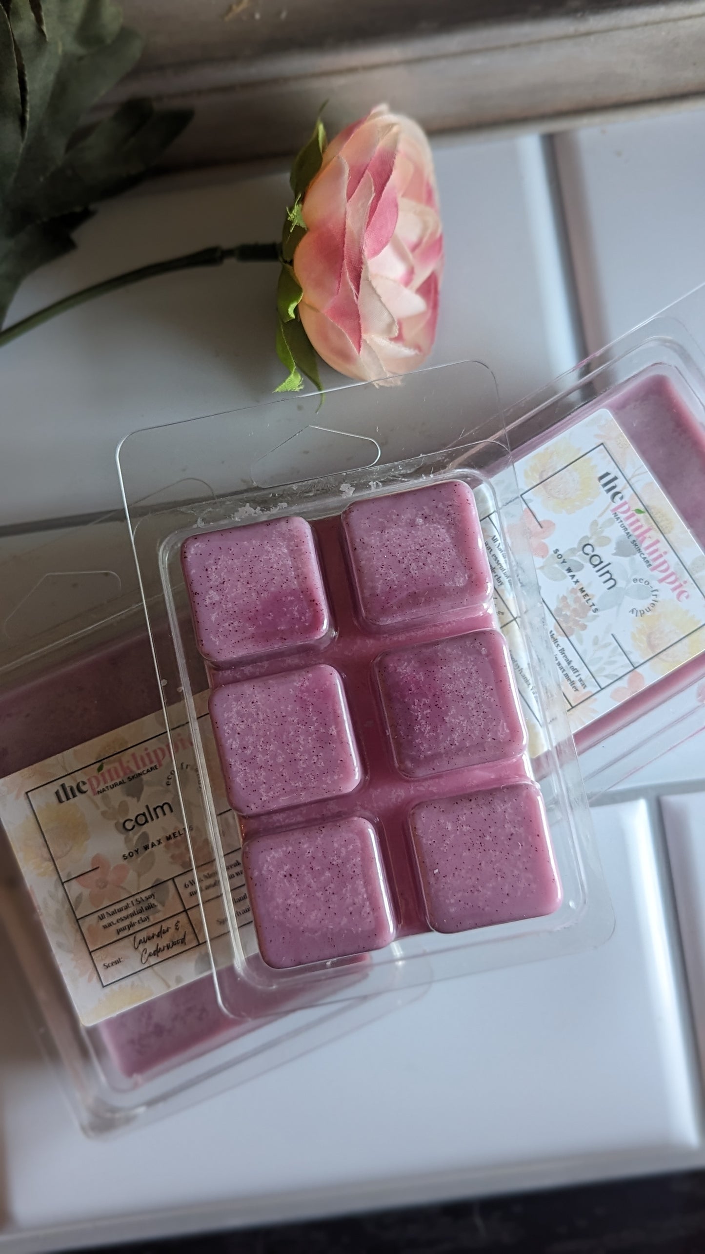 Soy Wax Melts Lavender Cedarwood Essential Oils 4.6oz