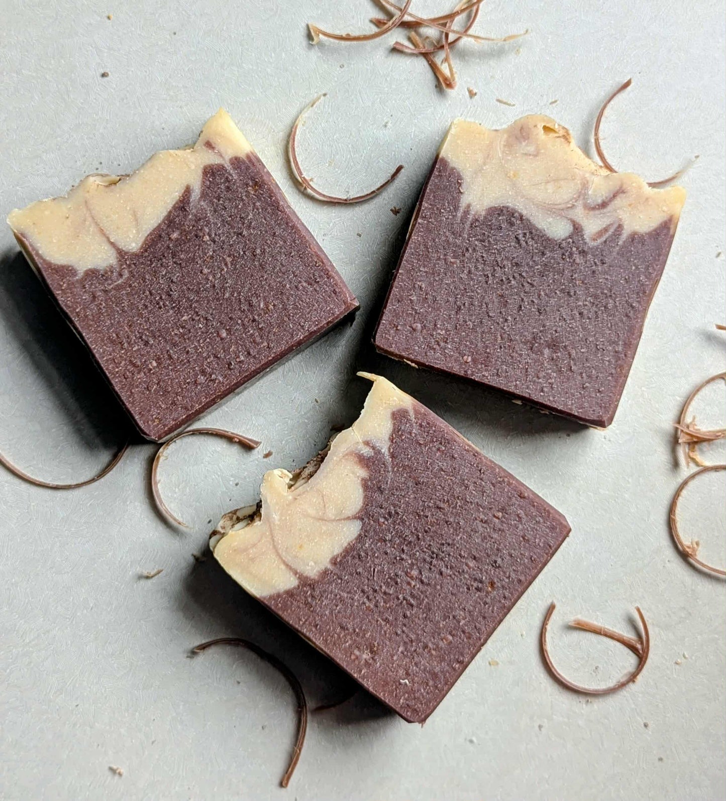 Morning Cocoa Handcrafted 4.0 oz Goat Milk & Tallow Luxury Soap Cocoa with Coconut Cream