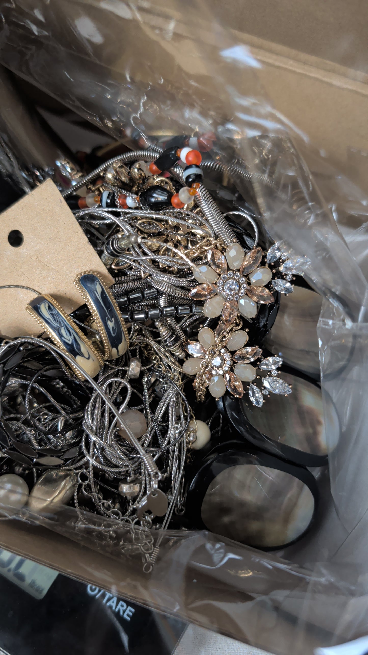 Mystery Jewelry Lot! All Wearable Some New with Tags! Treasure Hunt!