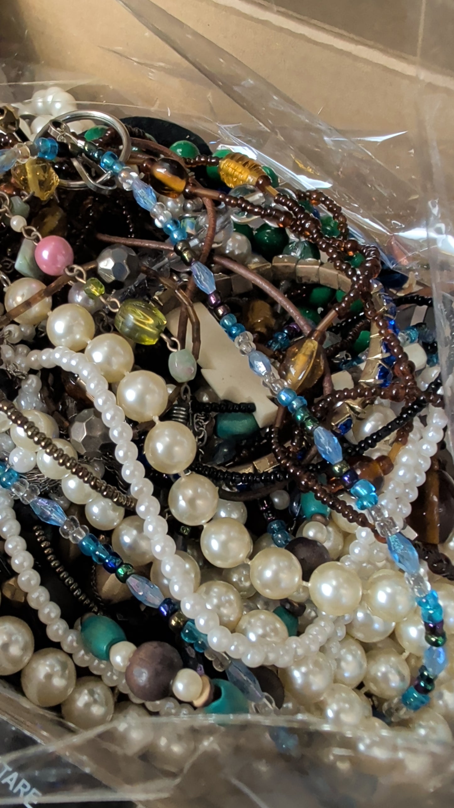 Mystery Craft Lot Jewelry Treasure Hunt! Wearable/Craft/ Recycle