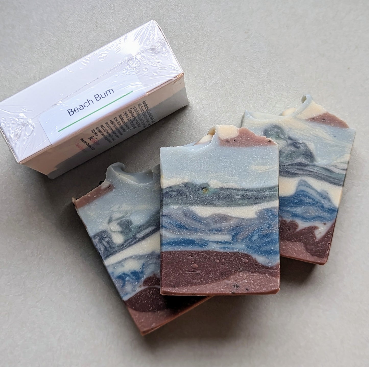 Beach Bum 4.5 oz Luxury Goat Milk Soap Salty Ocean Mist Natural Fragrance
