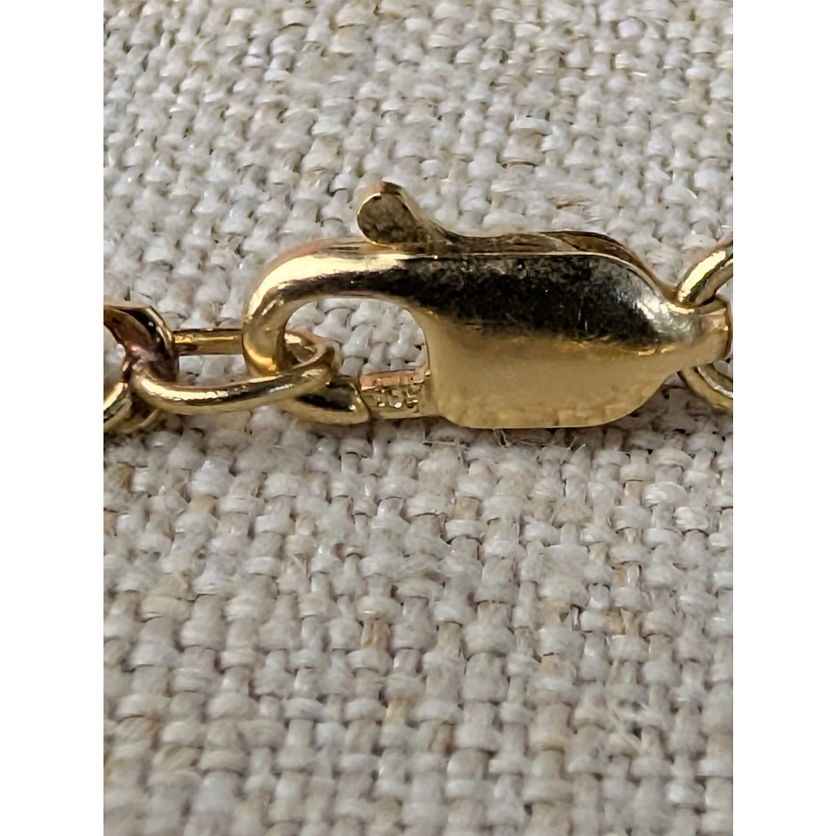 Vintage 14K Yellow Gold Solid Rope Chain Necklace 14 Grams 585 3.5mm