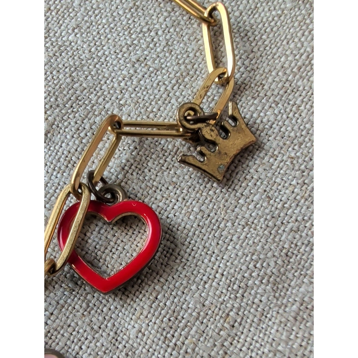 Stainless Steel Charm Necklace Y2K  Enamel Charm Necklace Kawaii Jewelry