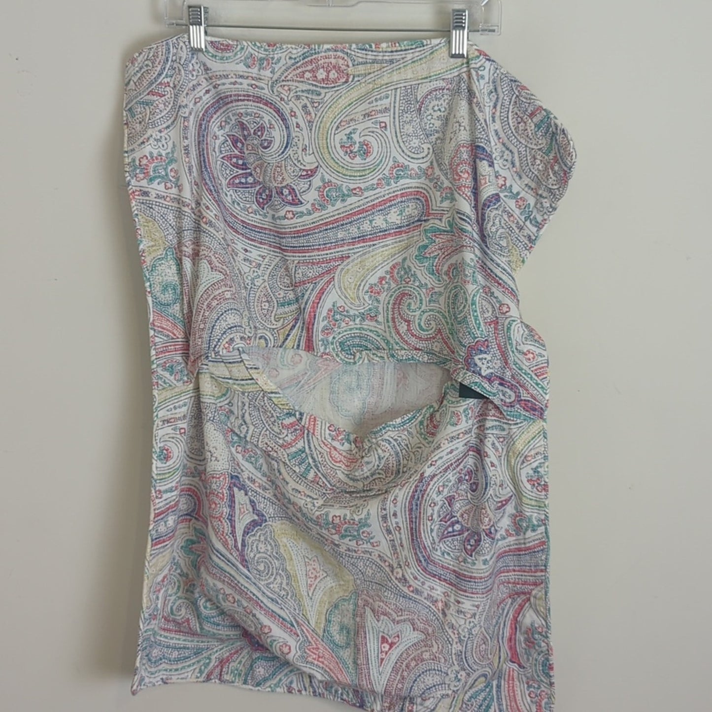 Vintage Lauren Ralph Lauren Boho Paisley Pillow Shams 20x24 Set Of Two