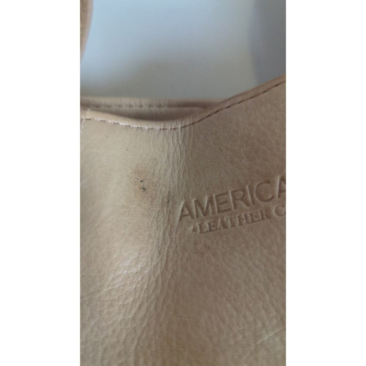 Minimalist American Leather Triple Entry Crossbody Bag Travel