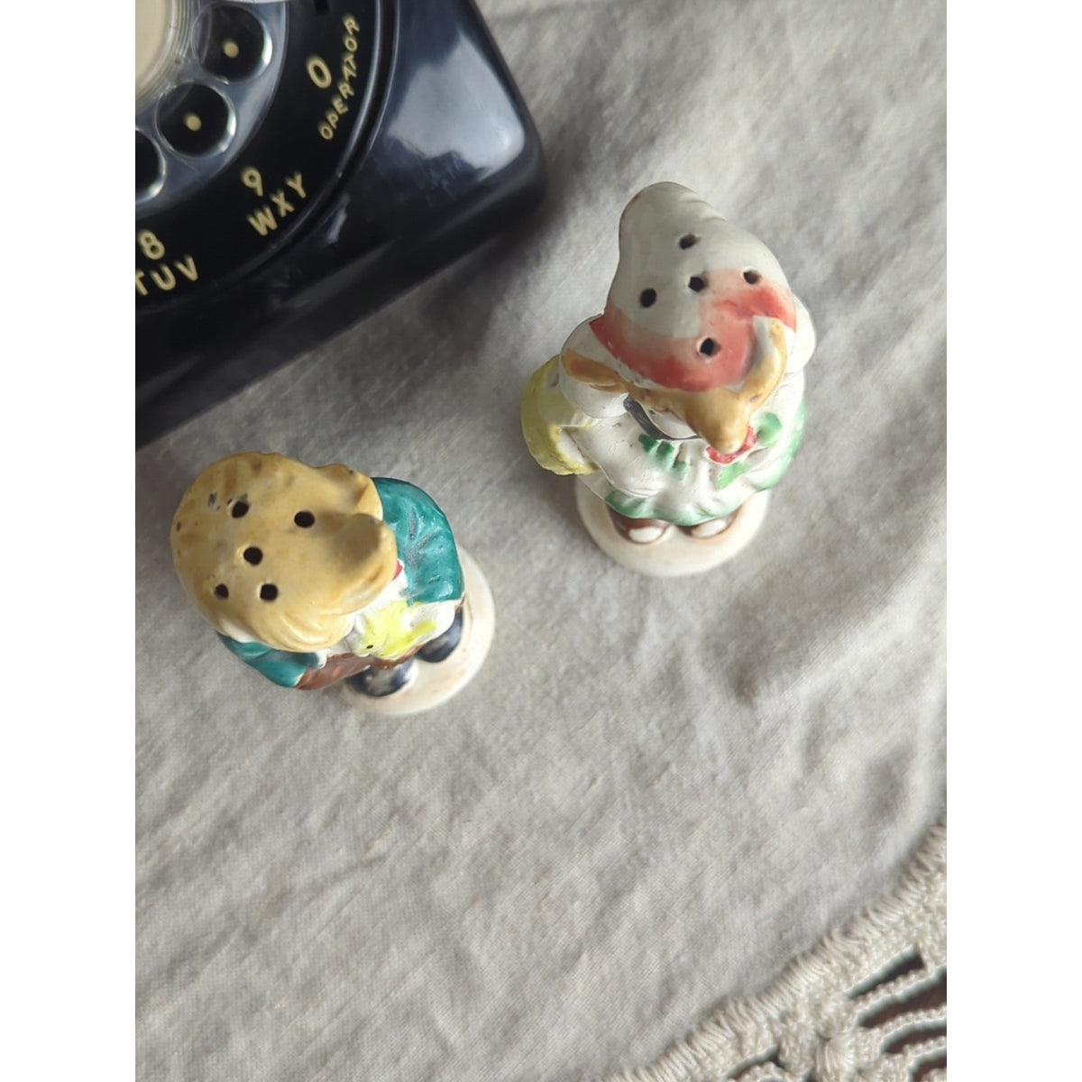 Vintage Occupied Japan Figural Salt & Pepper Shakers – Storybook Dutch Boy Girl