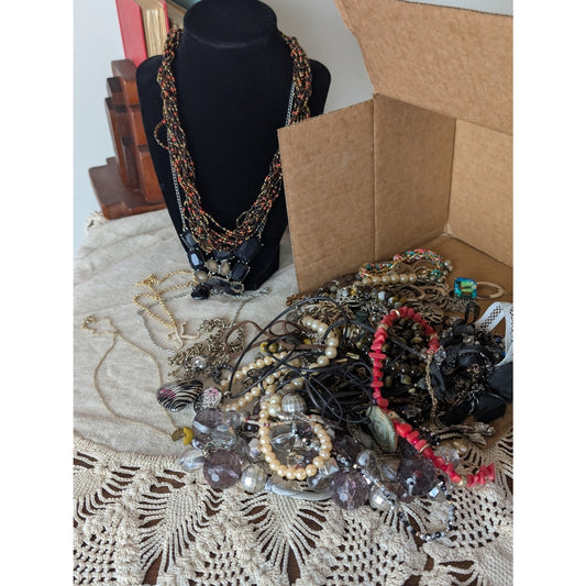 Curated Mystery Jewelry Box | Wearable Vintage & Modern Boho Glam Mix