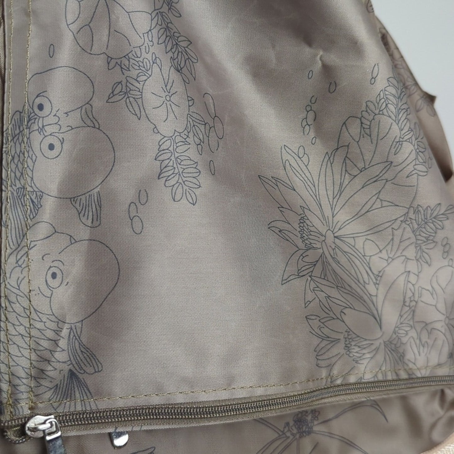 Unique NWT Art to Wear Canvas Handbag Floral Boho Shabby Chic Purse