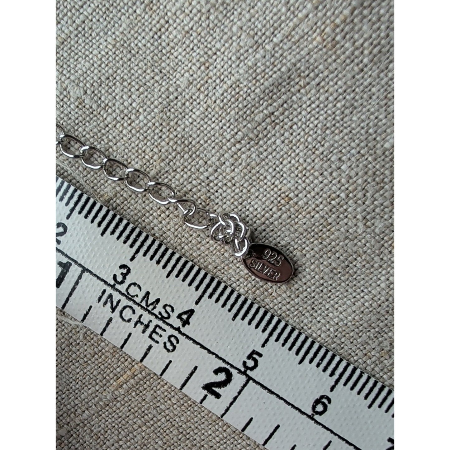 Sterling Silver CZ Circle Necklace 925  Pavé Eternity Karma Pendant Minimalist