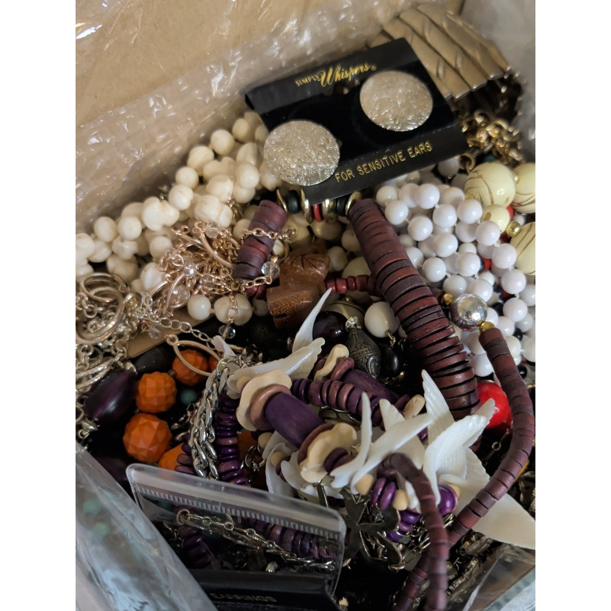 3 Lb Jewelry Treasure Hunt! Vintage And Modern! Boho Glam!