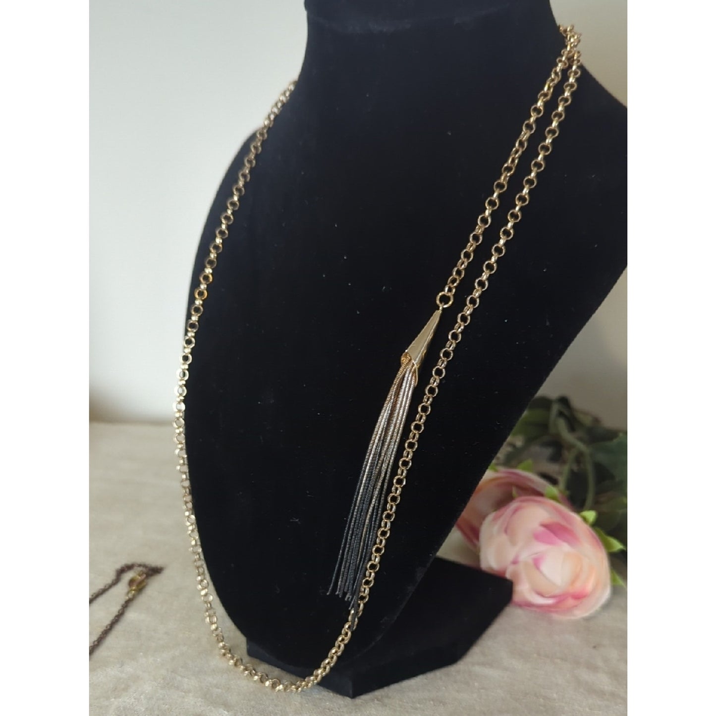 Eclectic Boho Luxe Jewelry Set  Mixed Metal Layered Necklaces, Lucky Brand