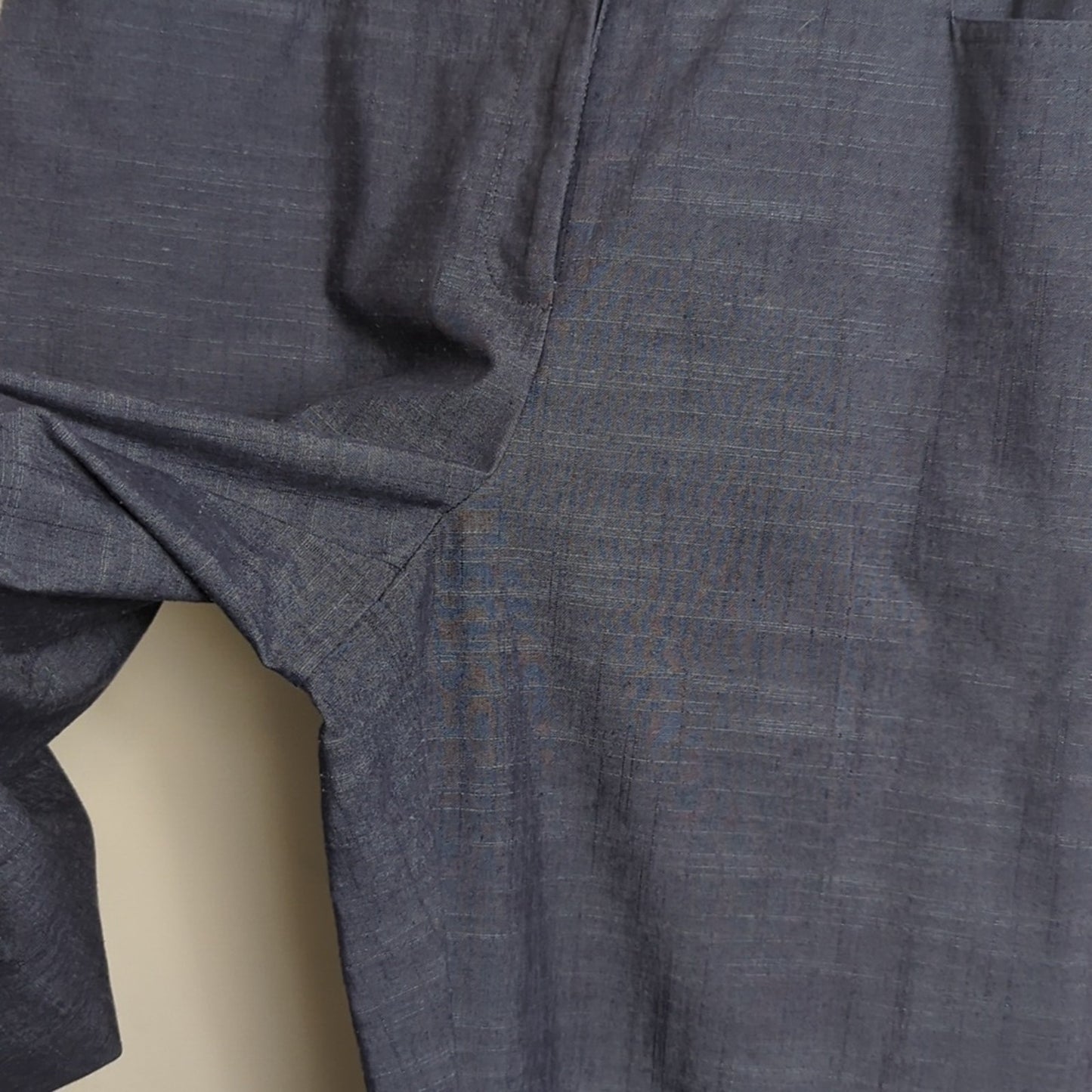 Minimalistic Grey Wide Straight Leg Pants Women's Size 12