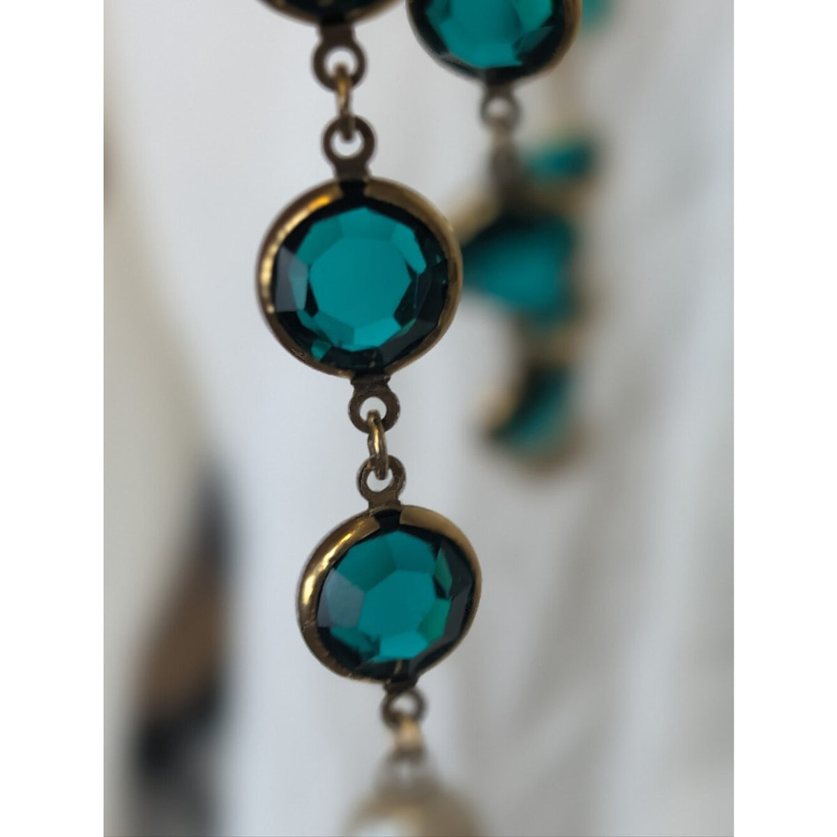 Stunning!!! Chanel Gold-Plated Vintage 1981 Gripoix & Faux Pearl Necklace