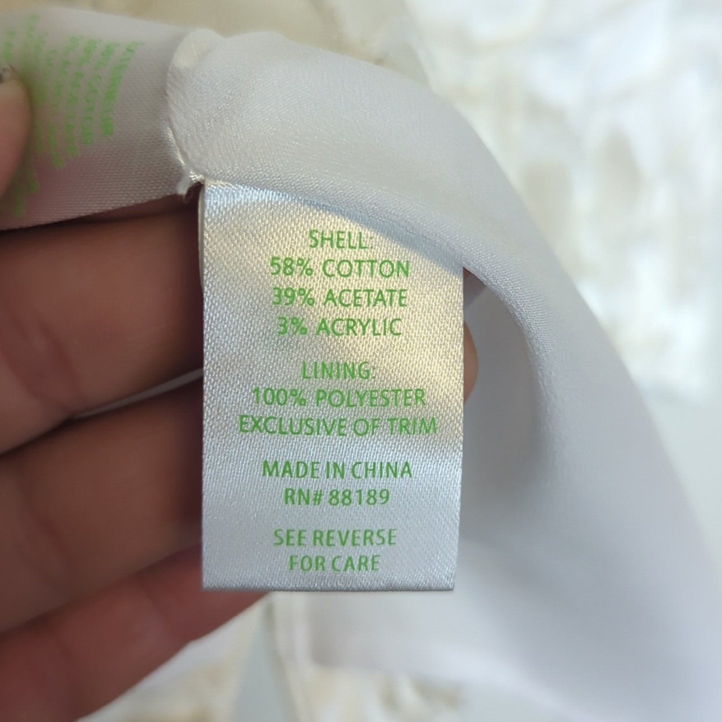 Lilly Pulitzer White Textured Shift Gold Trim Cocktail Dress Resort Wear