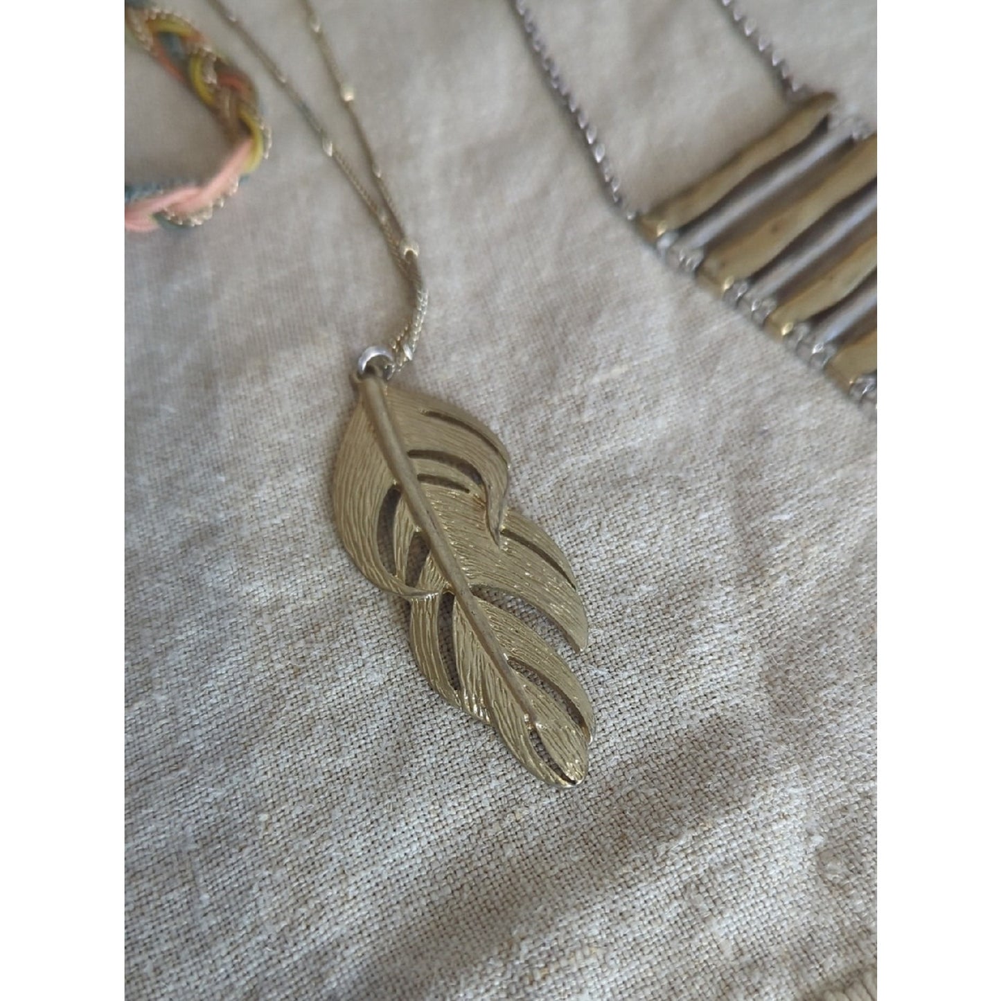 Eclectic Boho Luxe Jewelry Set  Mixed Metal Layered Necklaces, Lucky Brand