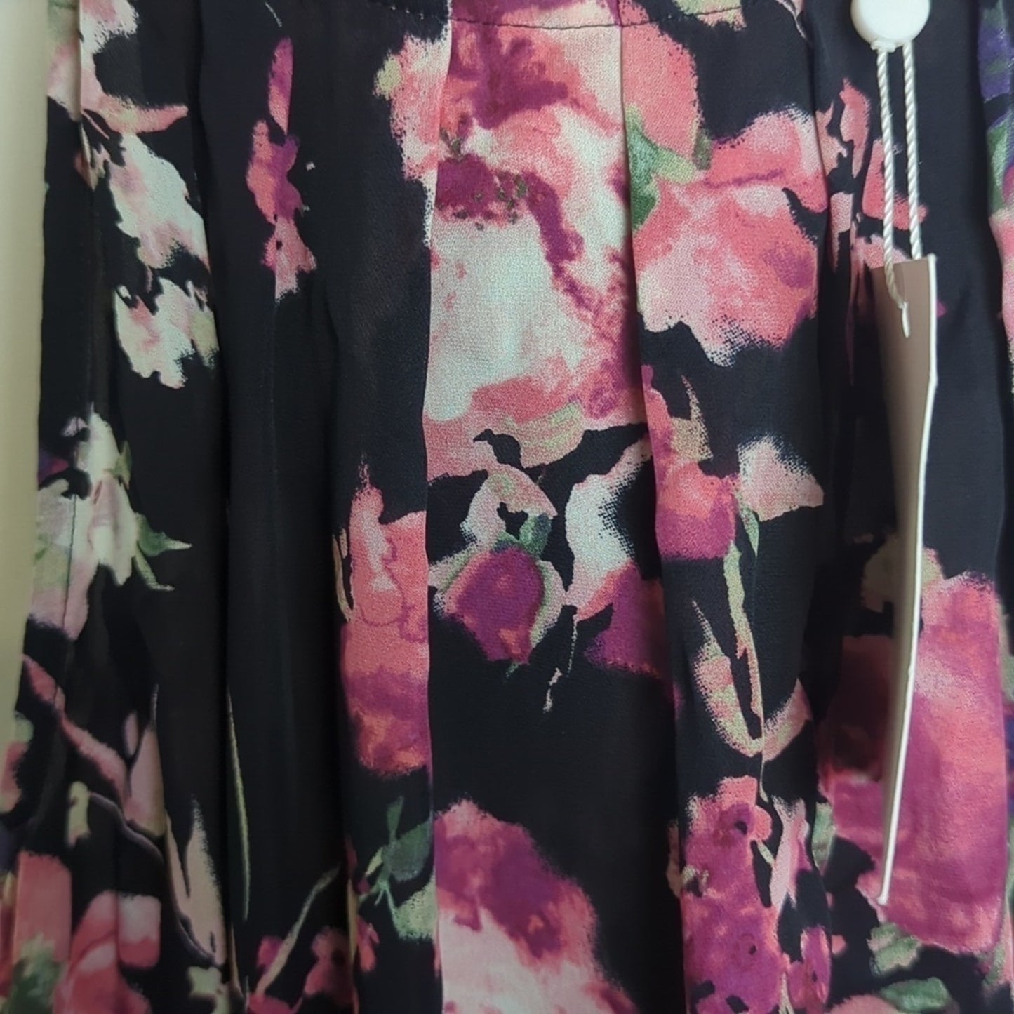 NWT Joie 100% Silk Floral Blouse Women's Size Small