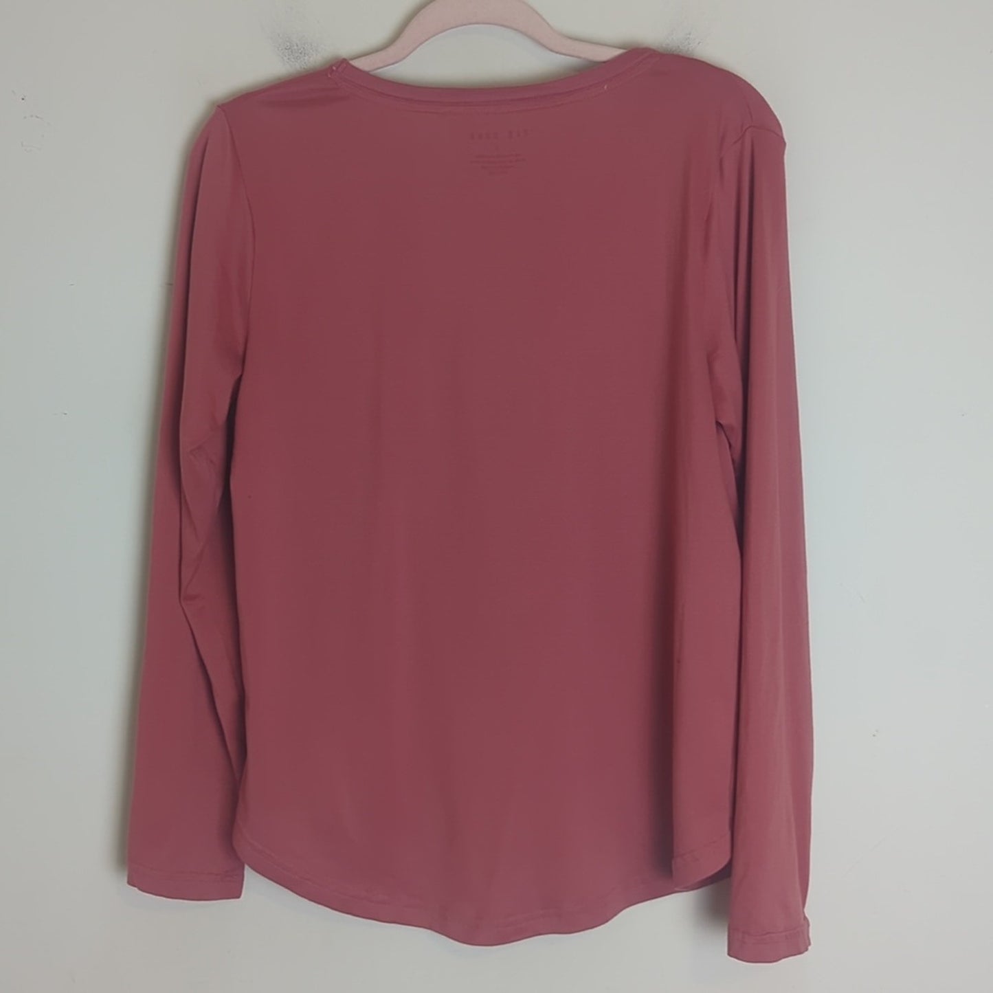 Rae Dunn Hello Fall. Long Sleeve Pullover Stretch Jersey Knit  Women's Small