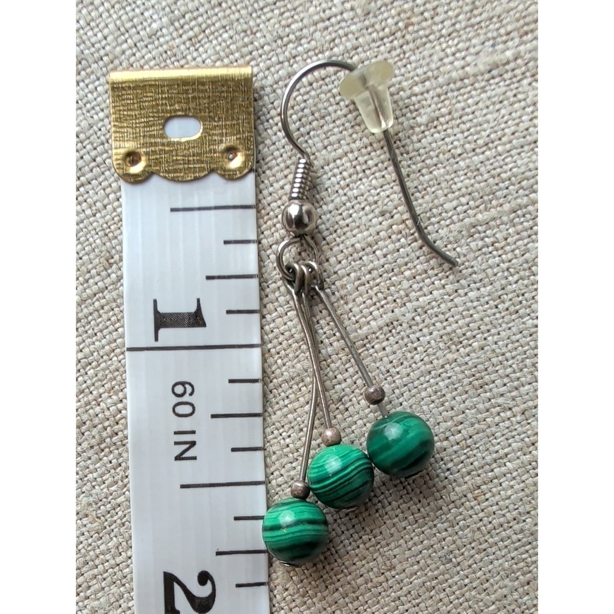 Boho Southwestern Earring Lot of 3 Pairs Artisan Style Beaded Hoops & Dangles