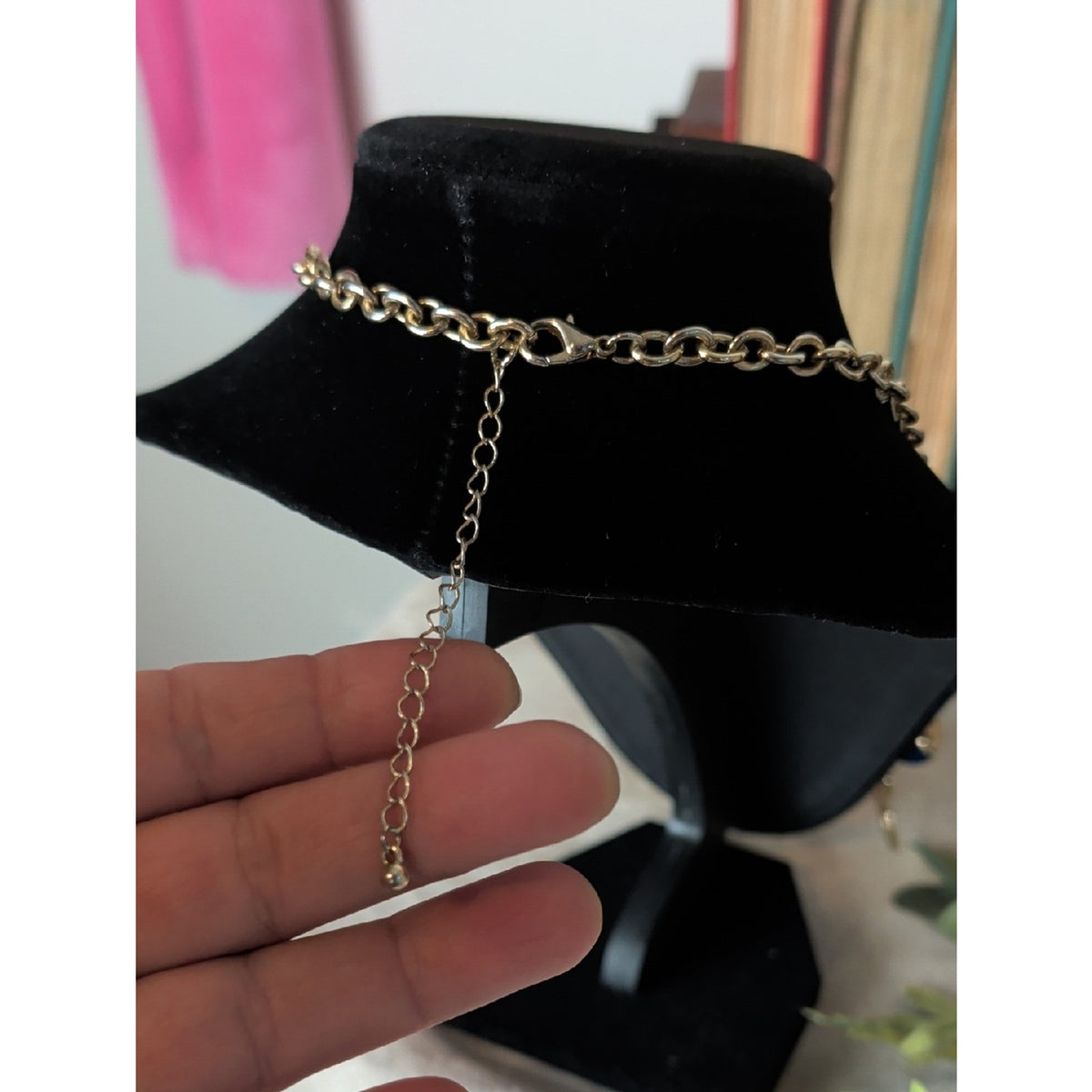 Vintage Y2K Nautical Charm Necklace Gold Tone Anchors Ship Wheel Coastal