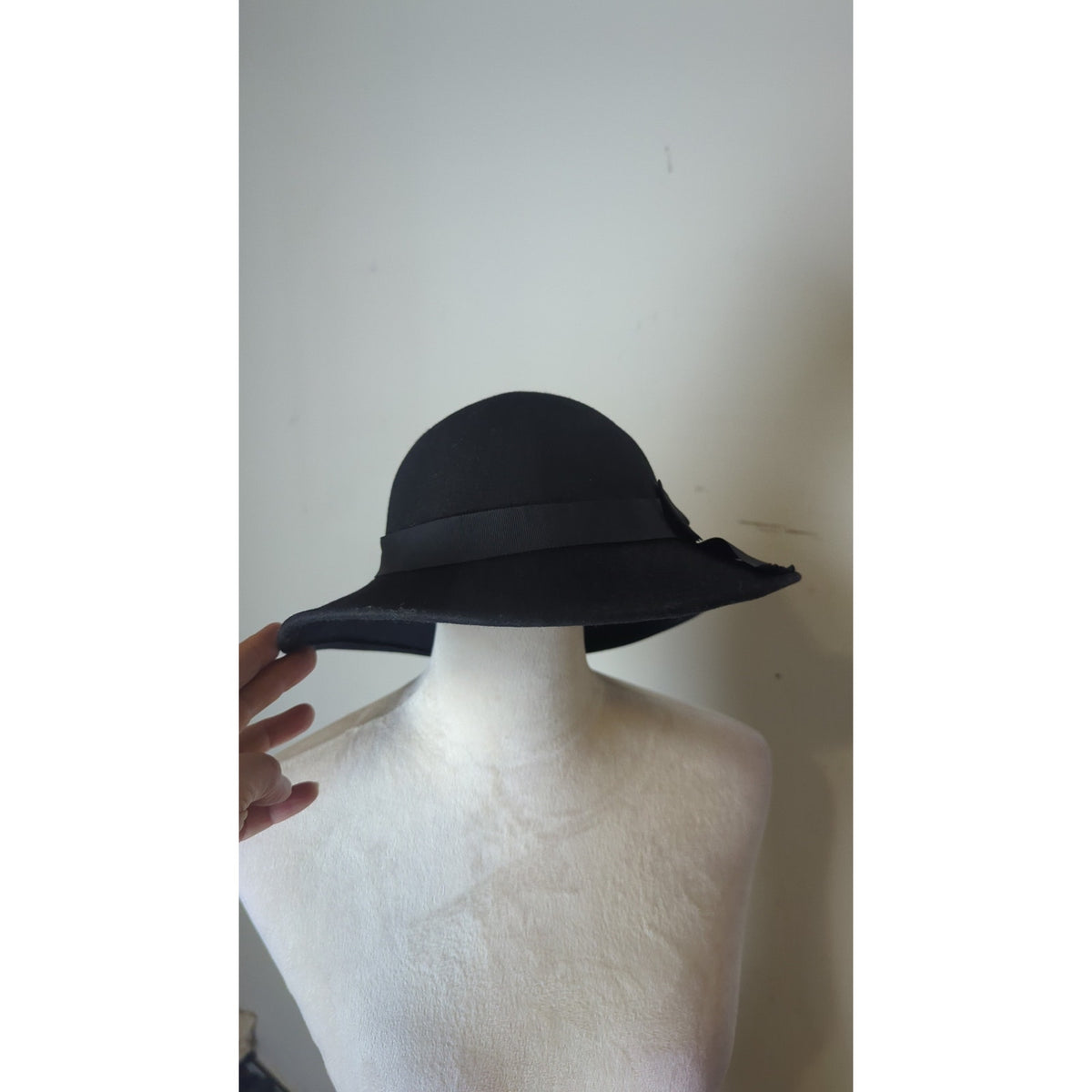 Vintage 50's/60's Old Hollywood 100% Wool Lancaster Retro Hat