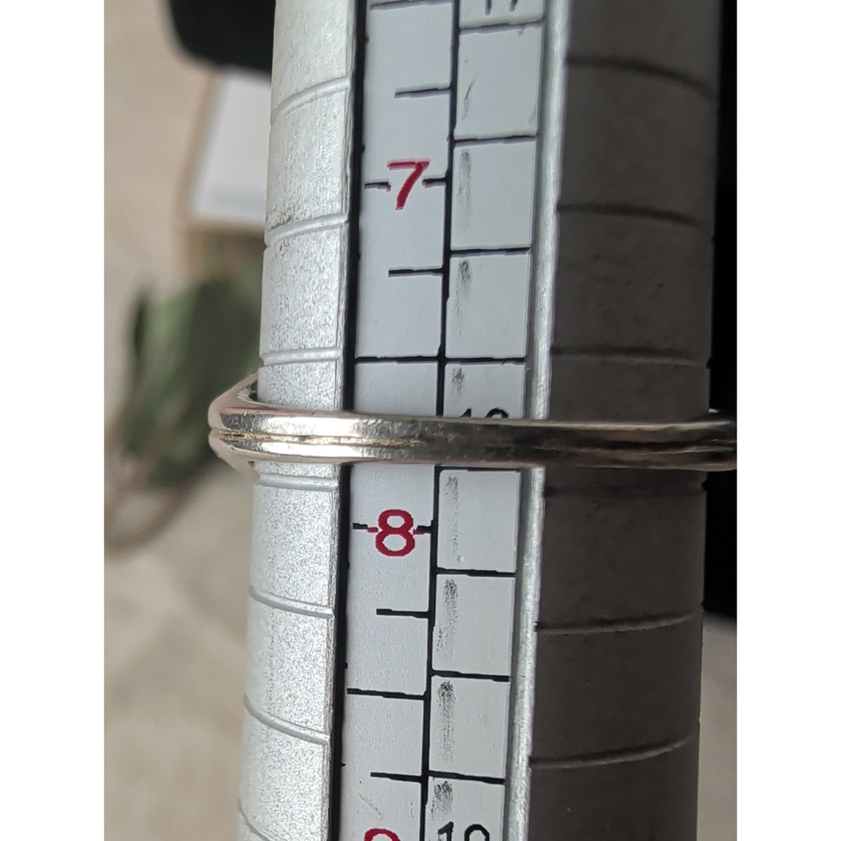Vintage 925 Sterling Silver Abalone Statement Ring Southwestern Boho