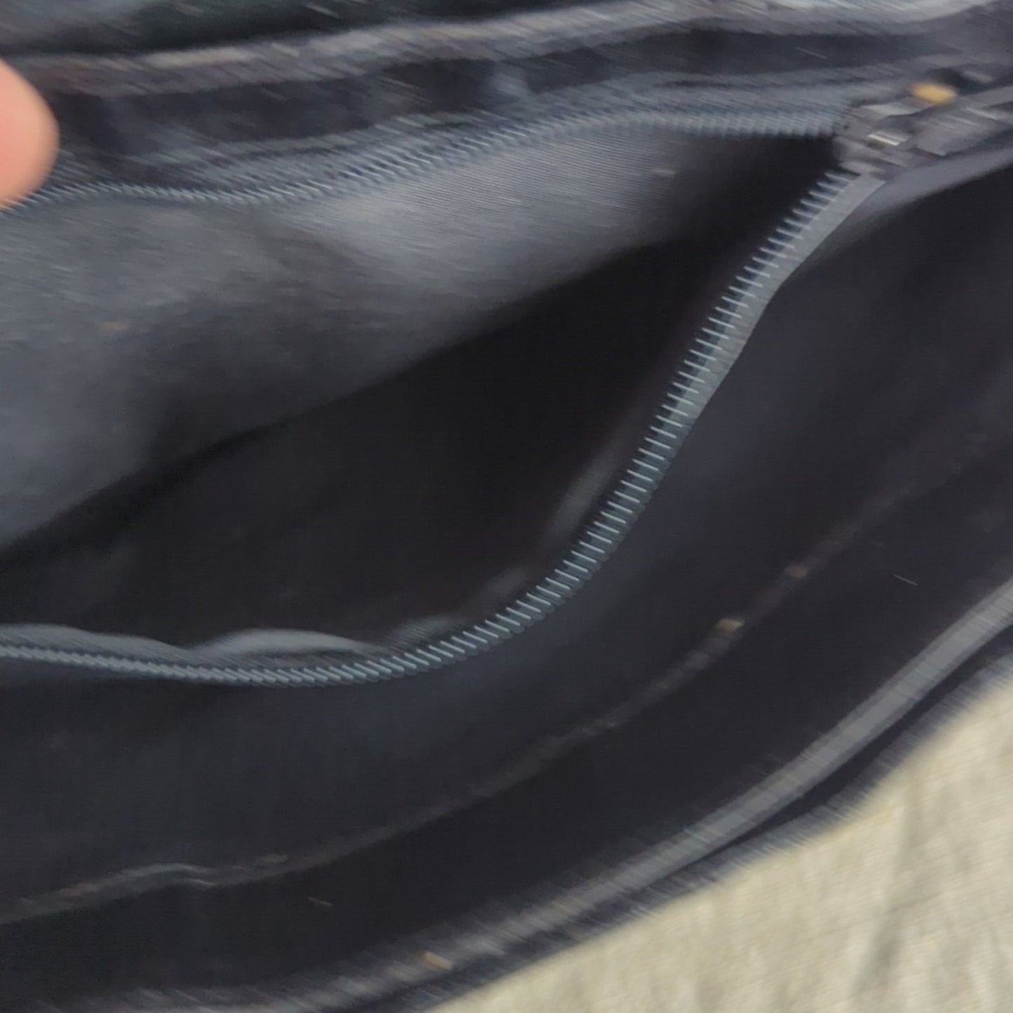 Vintage Black-ish Navy Skin Clutch Wallet | 80s Exotic Leather Evening Bag
