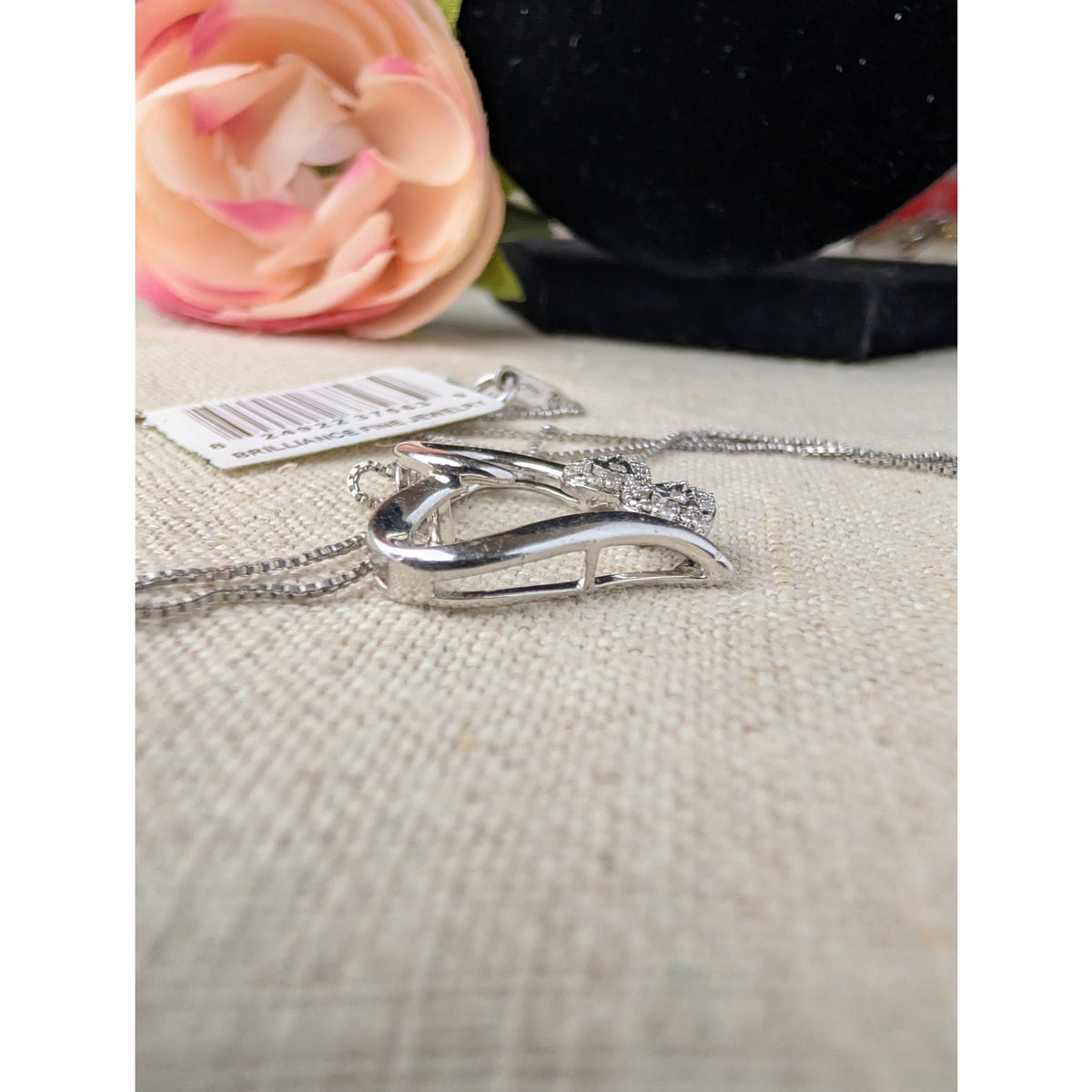 Brilliance Fine Jewelry Diamond Accent Heart Necklace