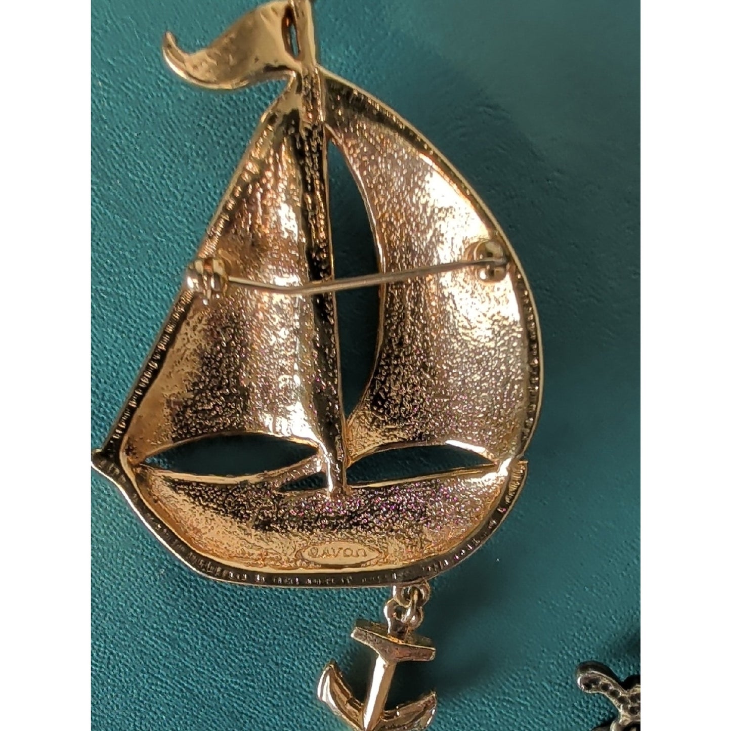 Vintage Nautical Sailboat Brooch Lot JJ Avon  Coastal Grandma Maritime Cottagec