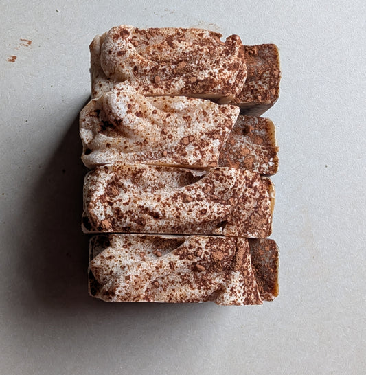 Pumpkin Spice - Lightly Scented Goat Milk Soap-4.5 oz Soap Bar