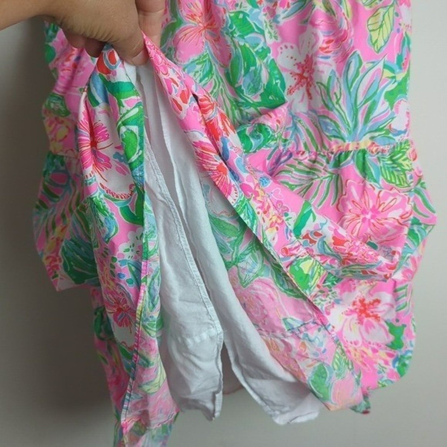 Lilly Pulitzer Nalnai Dress Journey to the Jungle #012783 Women's Size 16