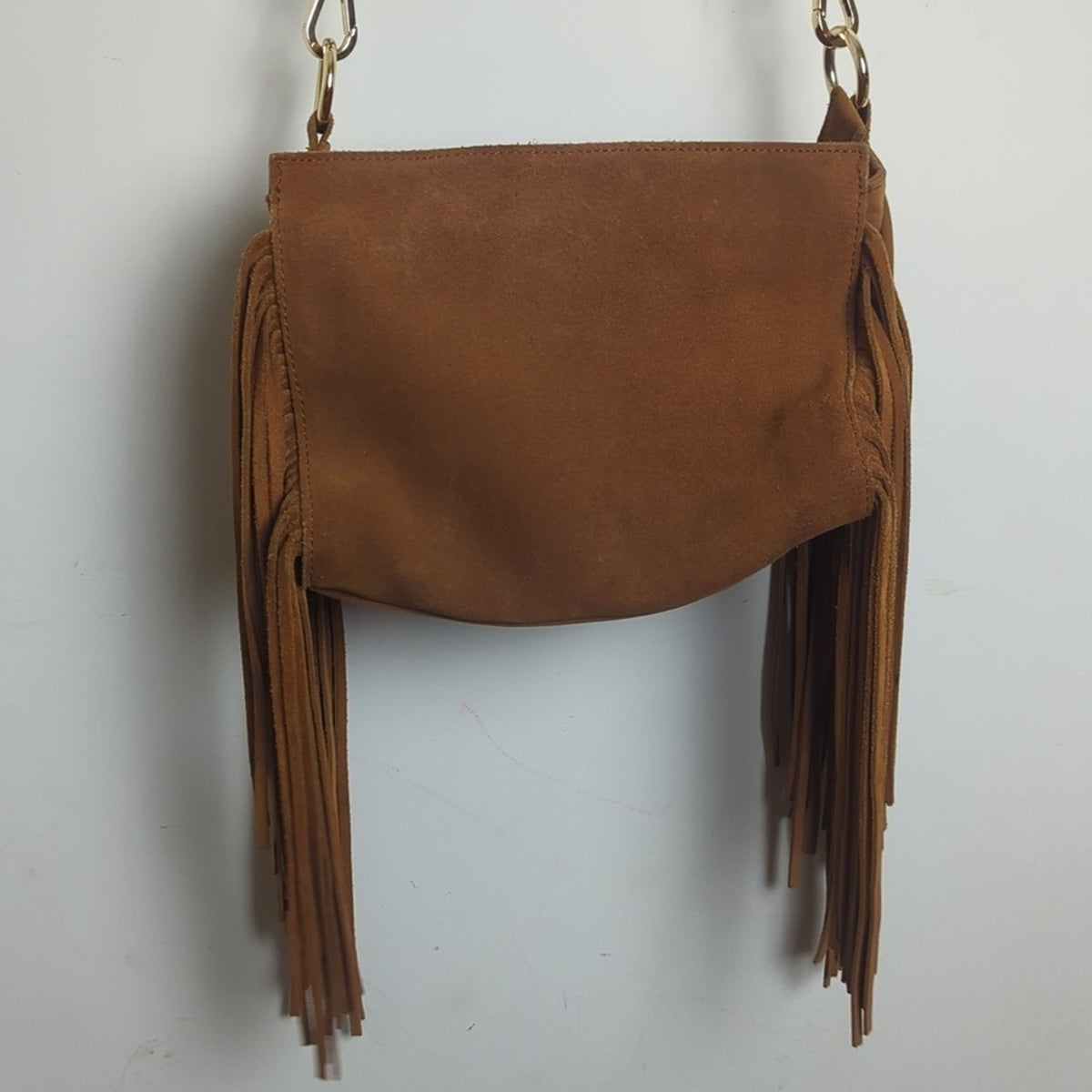 Y2K Suede Boho Western Tassel Crossbody Bag
