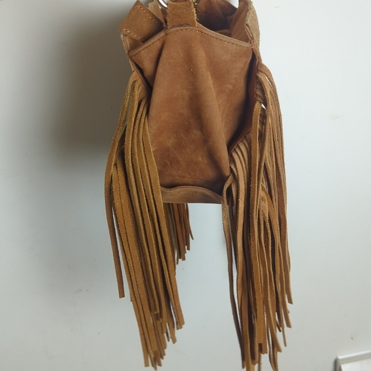 Y2K Suede Boho Western Tassel Crossbody Bag