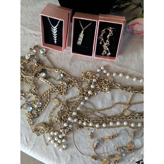 Celestial Boho Layered Necklace Collection – 11 Piece Curated Jewelry Set