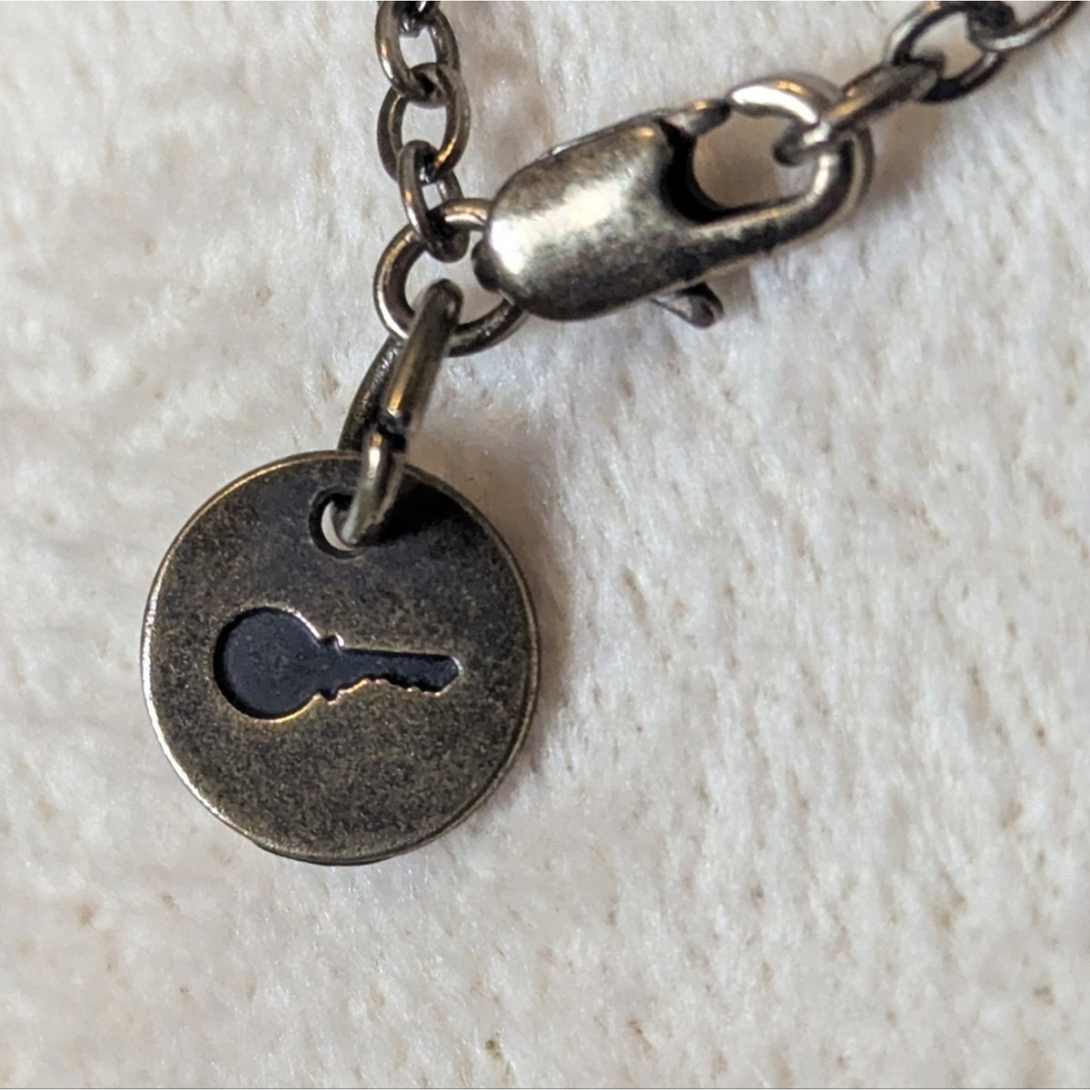 Layered Faith Key Necklace Set  Ephesians 6:19 Scripture Key Pendant Y2K