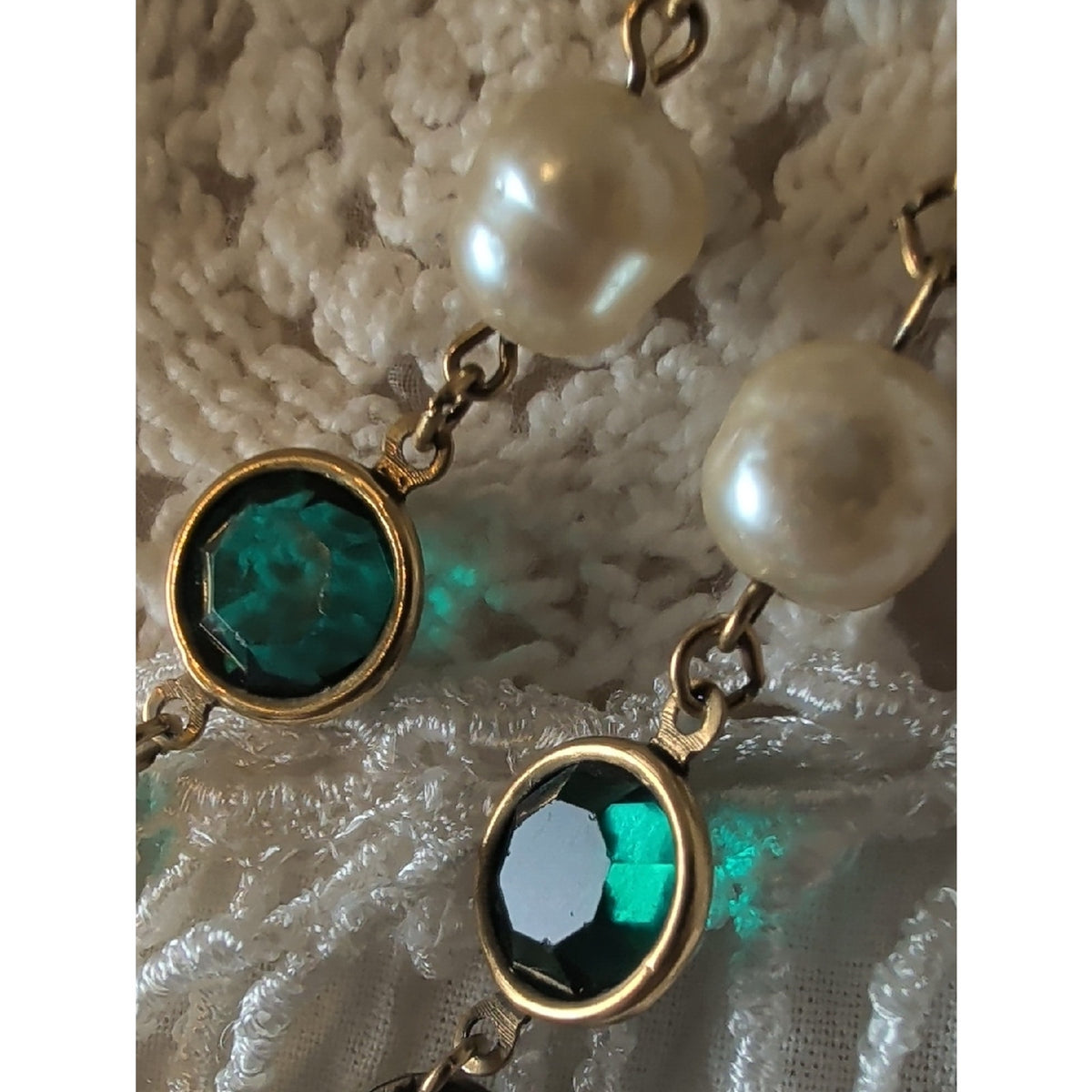 Stunning!!! Chanel Gold-Plated Vintage 1981 Gripoix & Faux Pearl Necklace