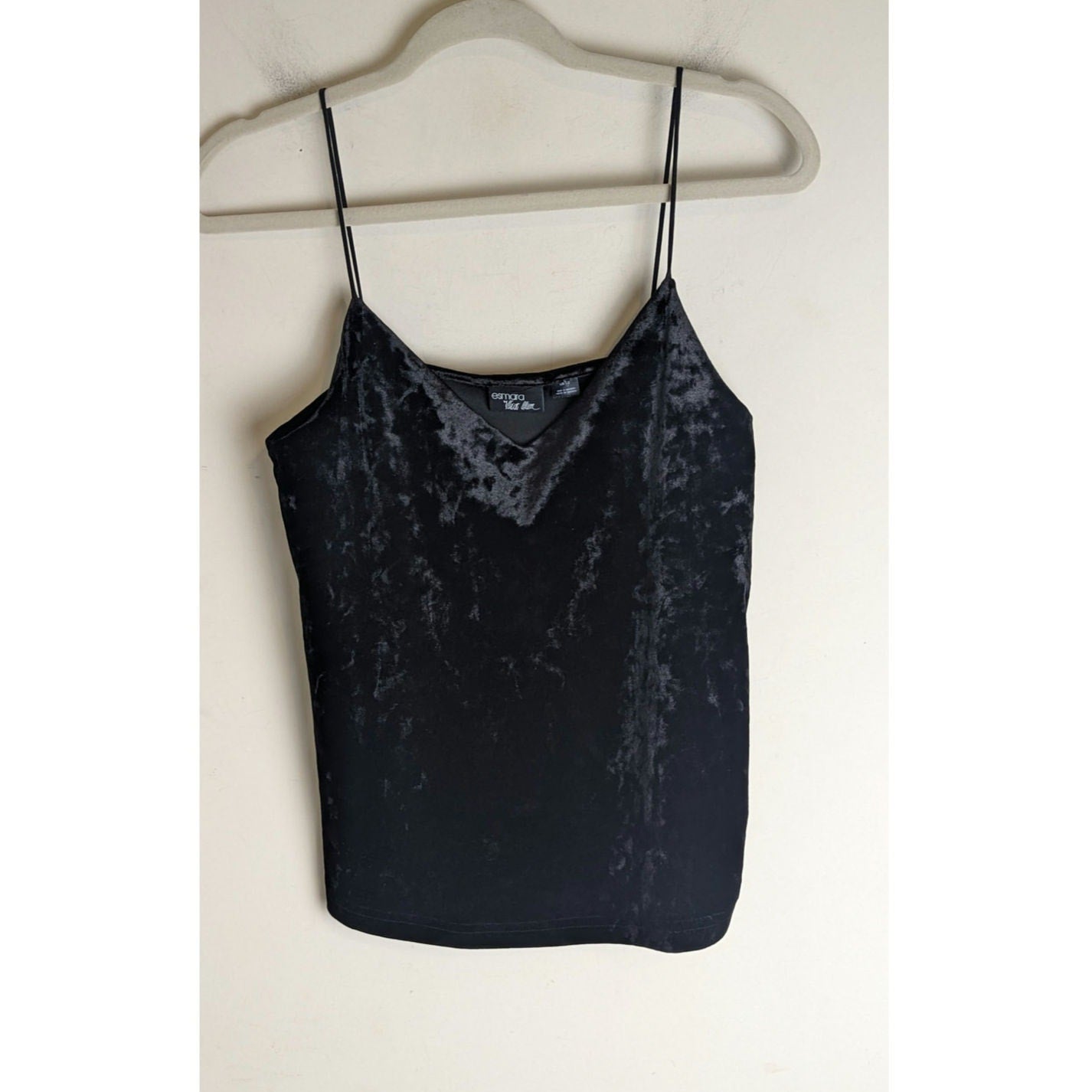 Dark Romantic Crush Black velvet Cami Women's Size XS/S