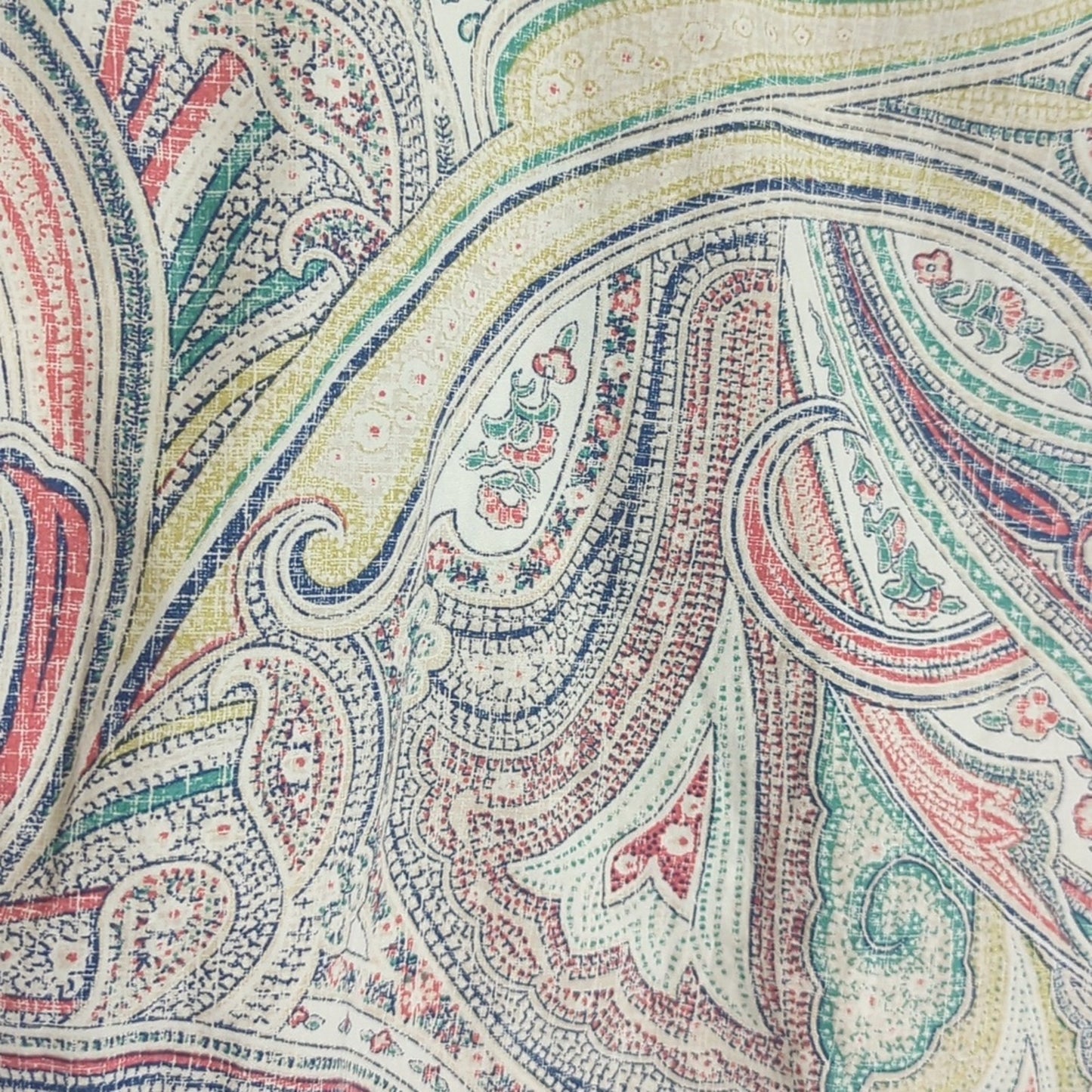 Vintage Lauren Ralph Lauren Boho Paisley Pillow Shams 20x24 Set Of Two