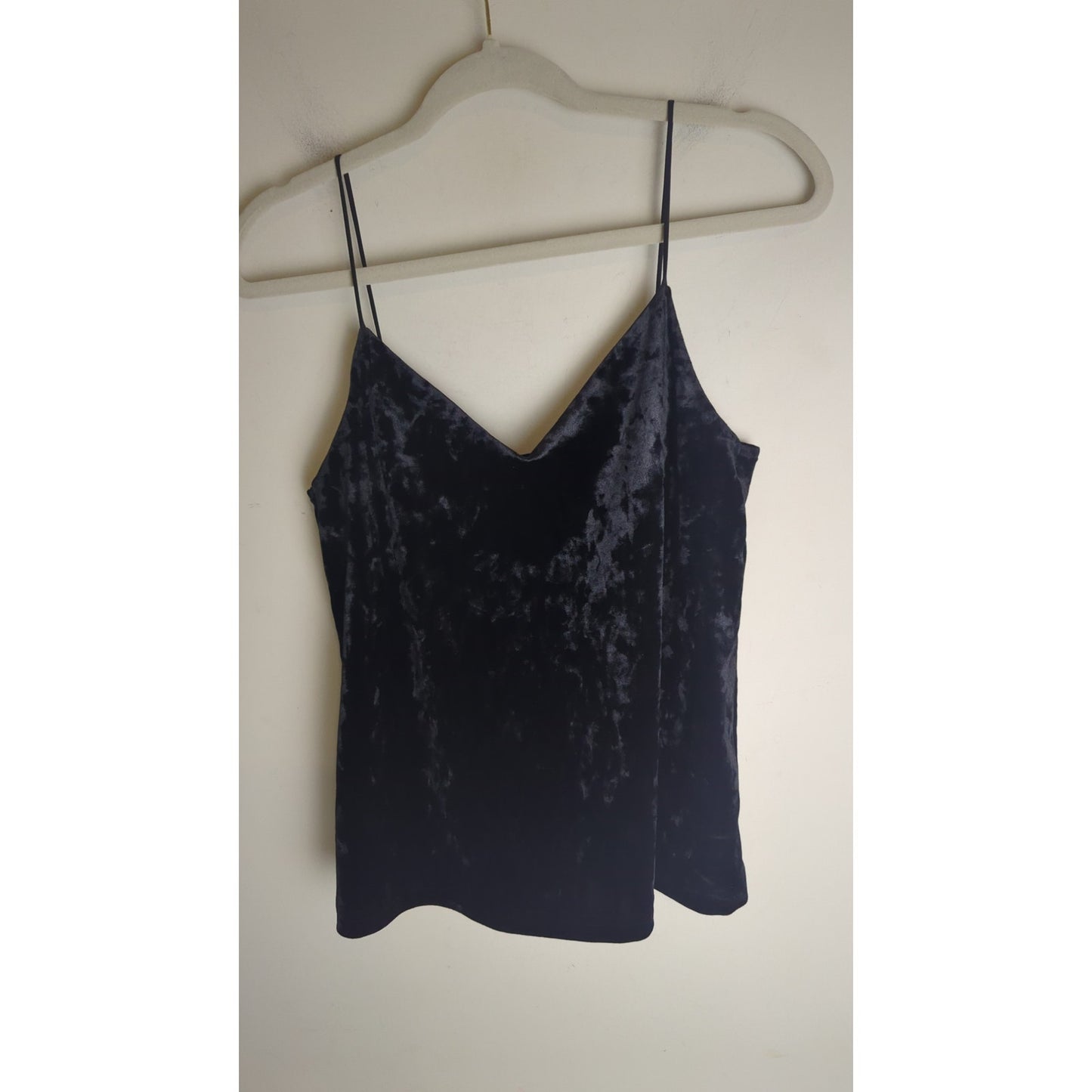 Dark Romantic Crush Black velvet Cami Women's Size XS/S