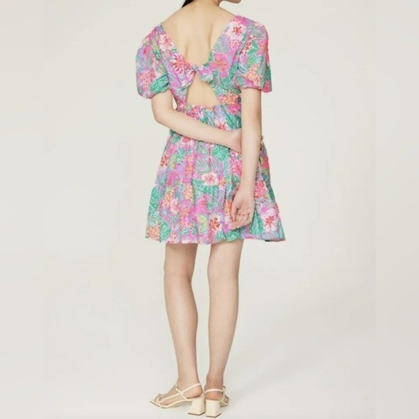 Lilly Pulitzer Nalnai Dress Journey to the Jungle #012783 Women's Size 16