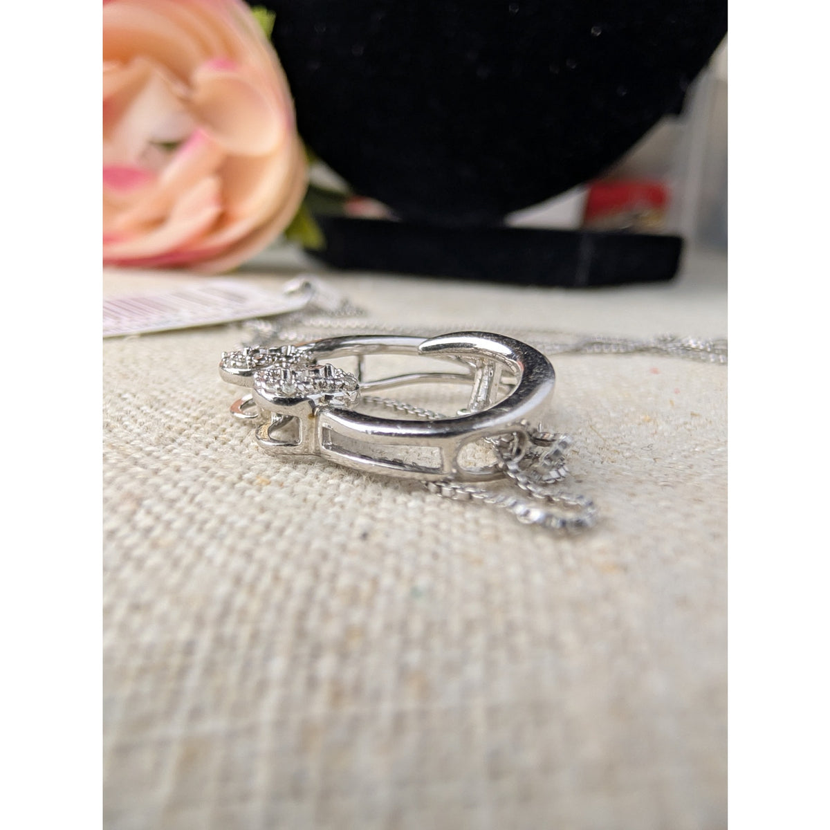 Brilliance Fine Jewelry Diamond Accent Heart Necklace
