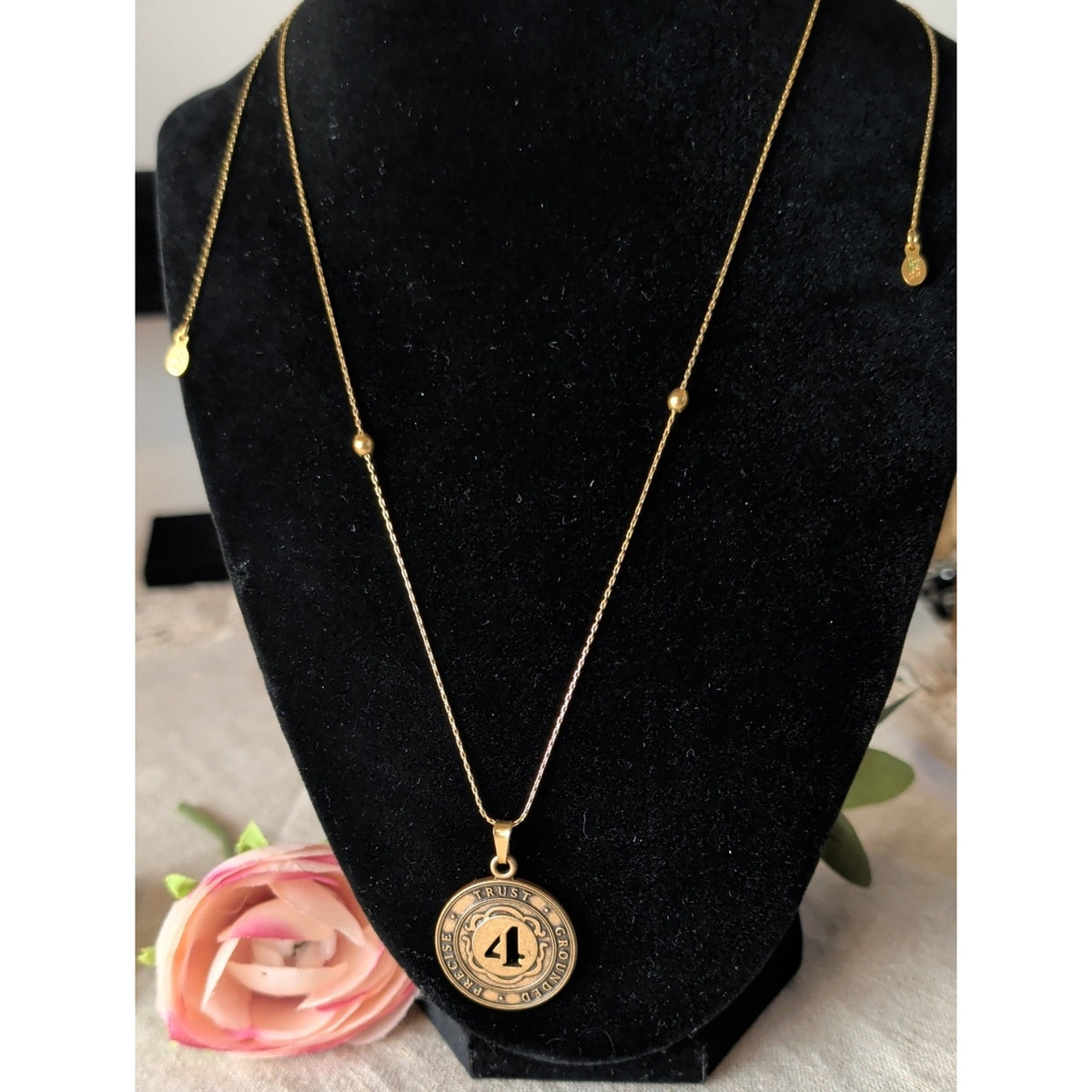 Alex and Ani Number 1 Necklace Gold Tone Adjustable Inspirational Pendant 2017