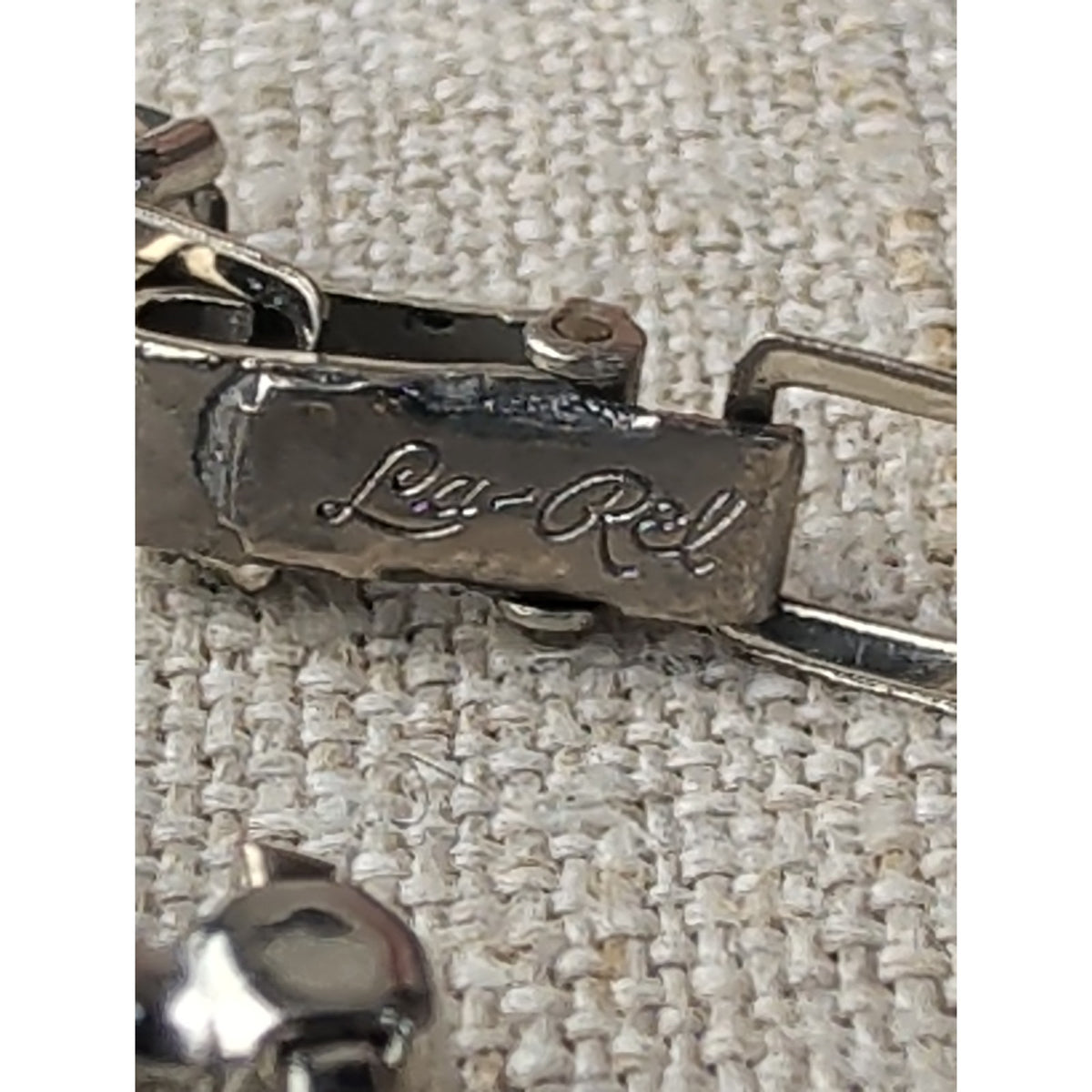 Gorgeous La Rel 1950's Rhinestone Statement Bracelet