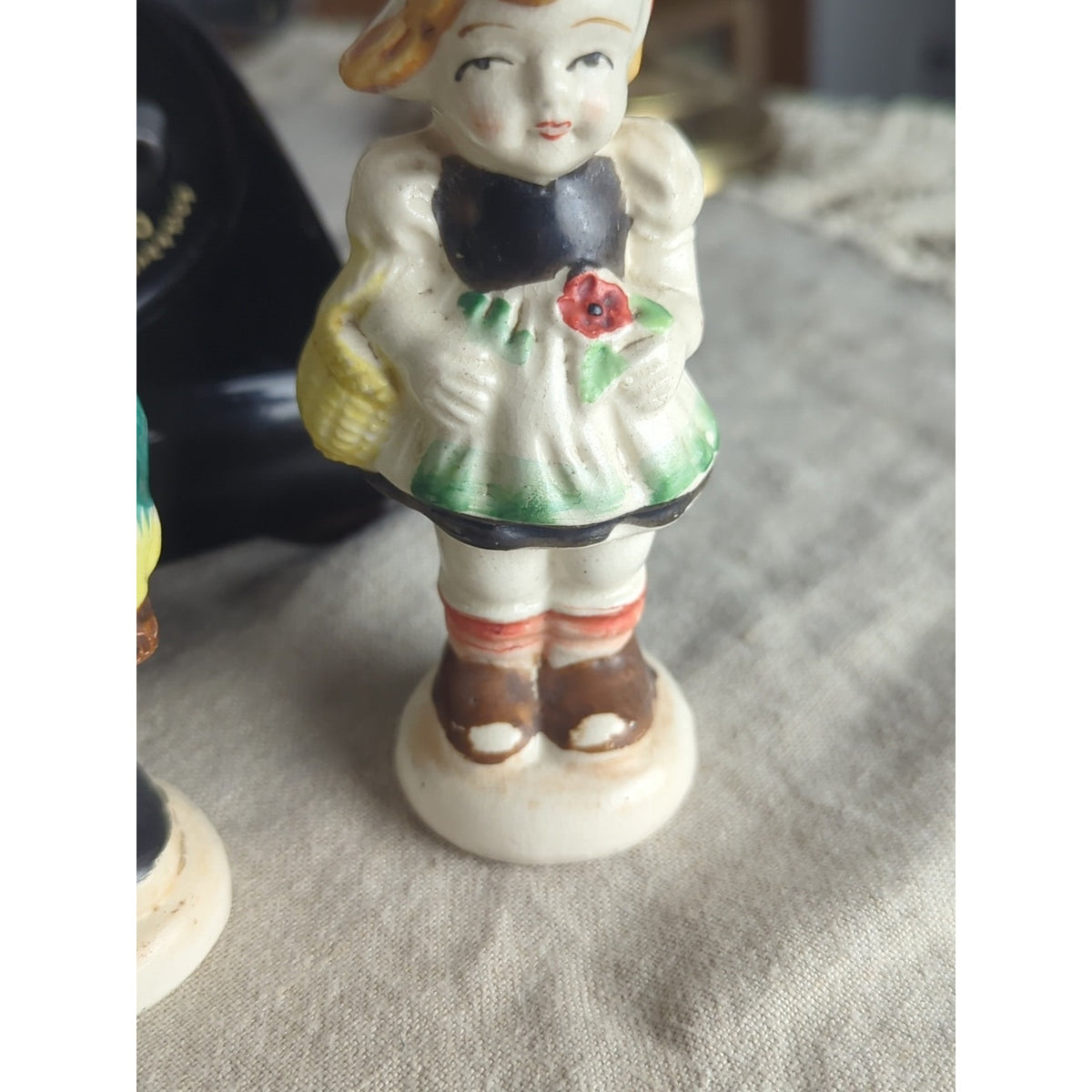 Vintage Occupied Japan Figural Salt & Pepper Shakers – Storybook Dutch Boy Girl