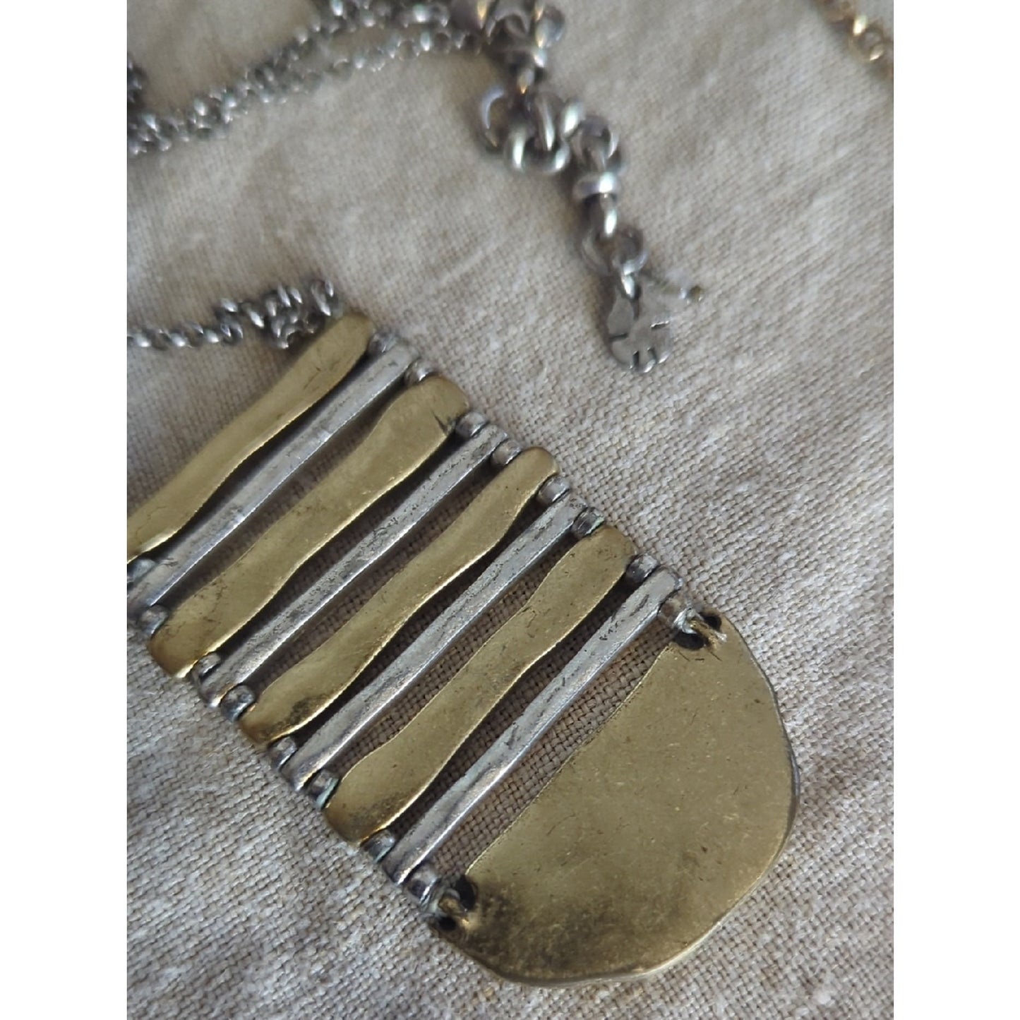 Eclectic Boho Luxe Jewelry Set  Mixed Metal Layered Necklaces, Lucky Brand