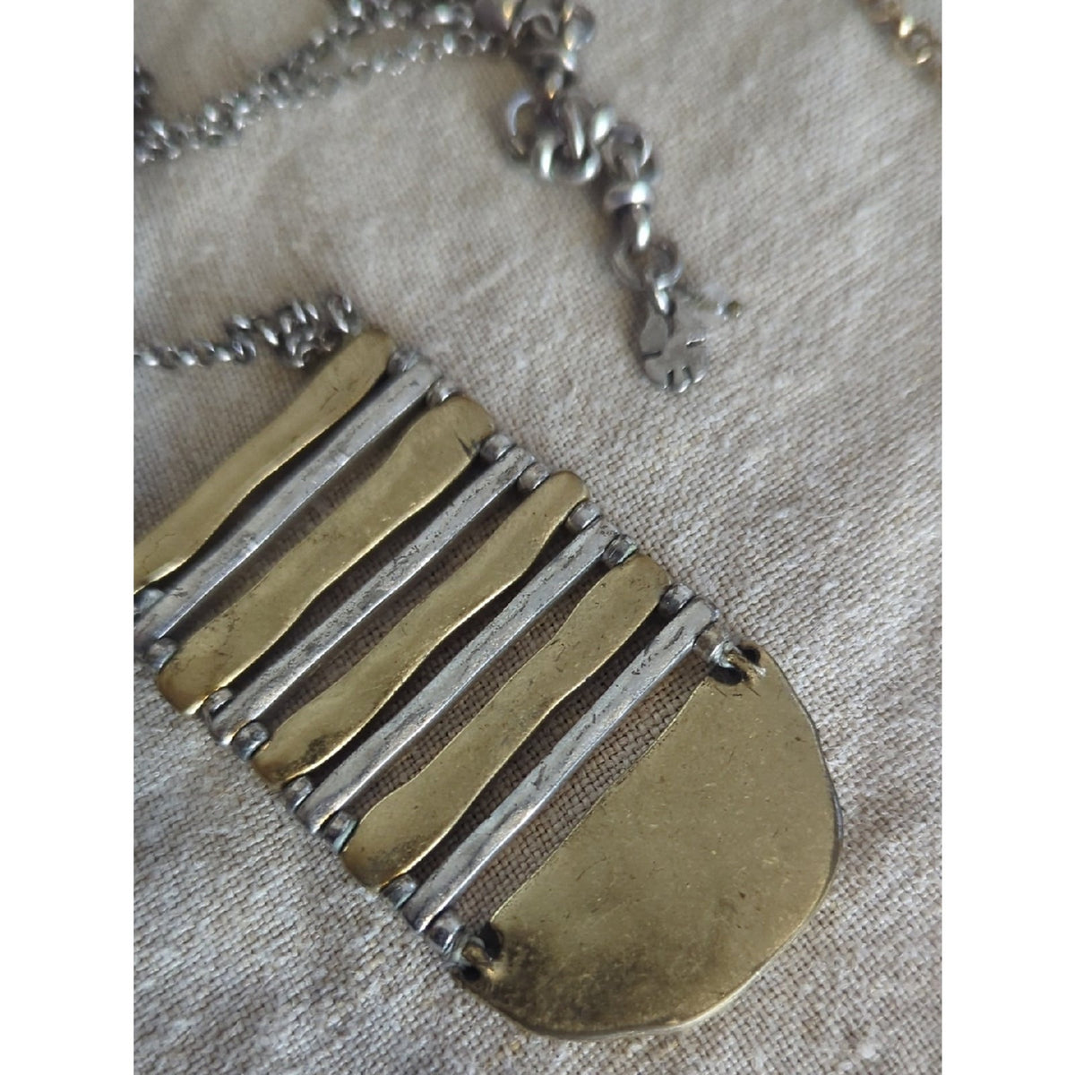 Eclectic Boho Luxe Jewelry Set  Mixed Metal Layered Necklaces, Lucky Brand