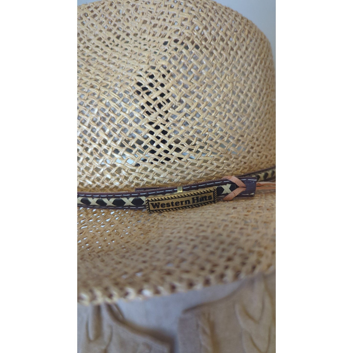 Coastal Cowgirl Western Hat Brim Band One size