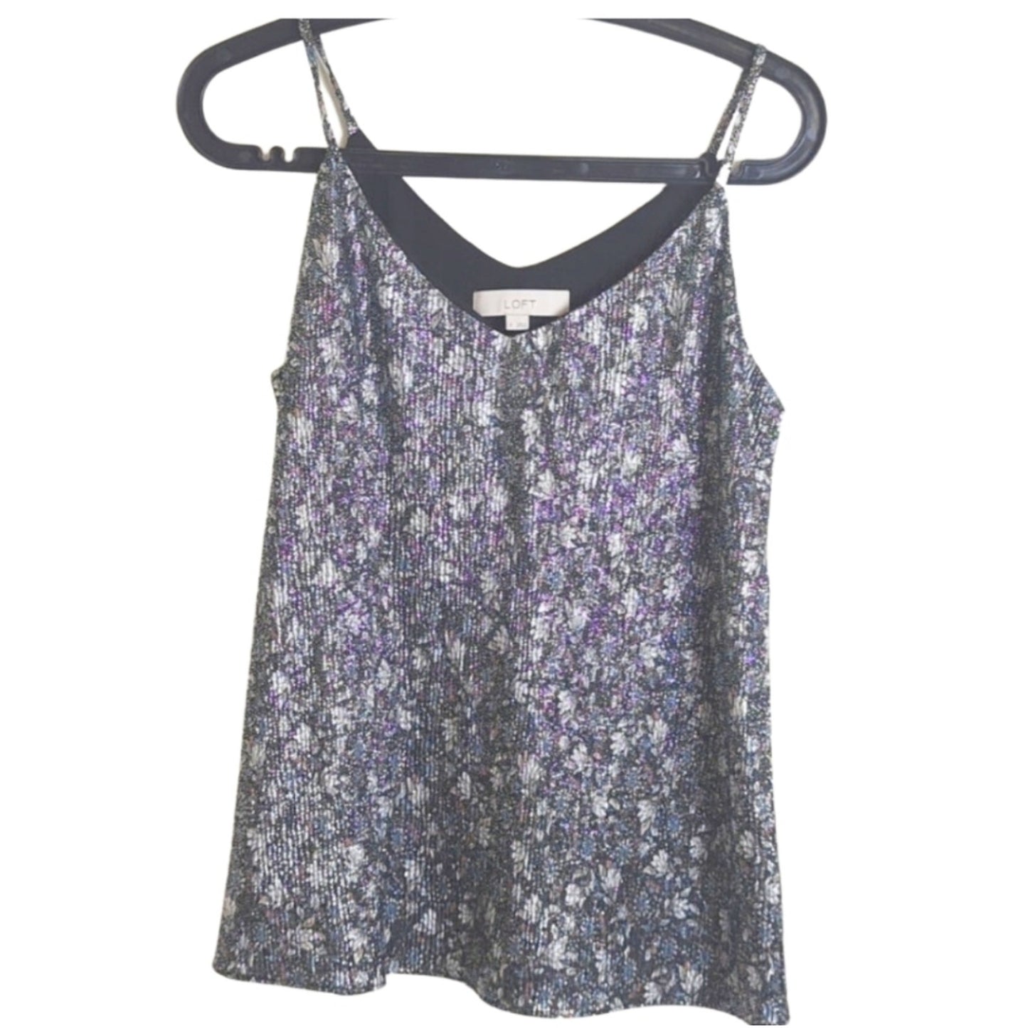 Glam Y2K  Sequins Oversized Top Women's Size Small