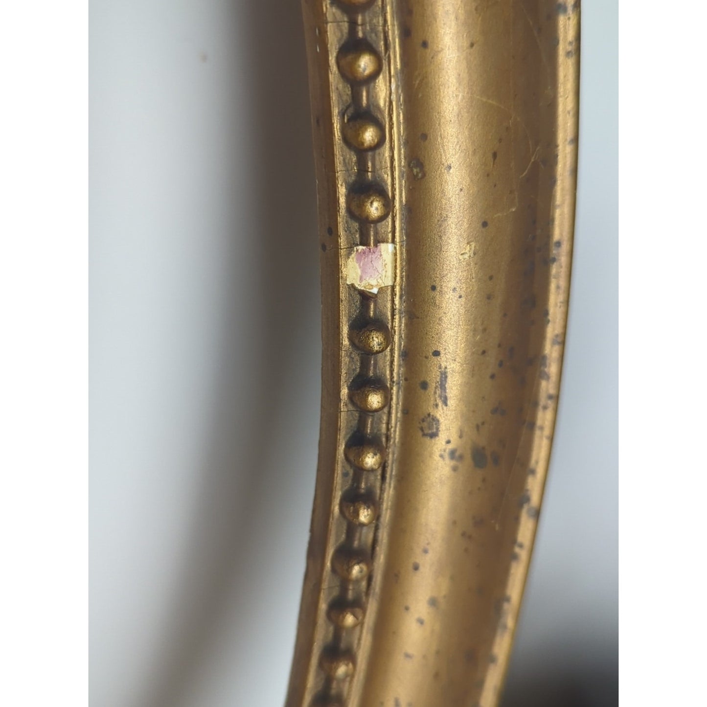 Antique Oval Gilded Frame 22"x16" Early 1900's Edwardian Style