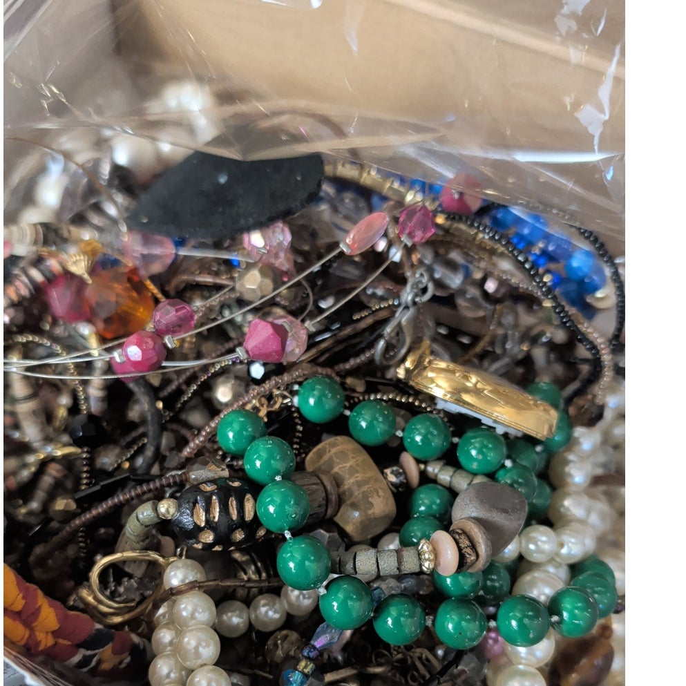 Mystery Craft Lot Jewelry Treasure Hunt! Wearable/Craft